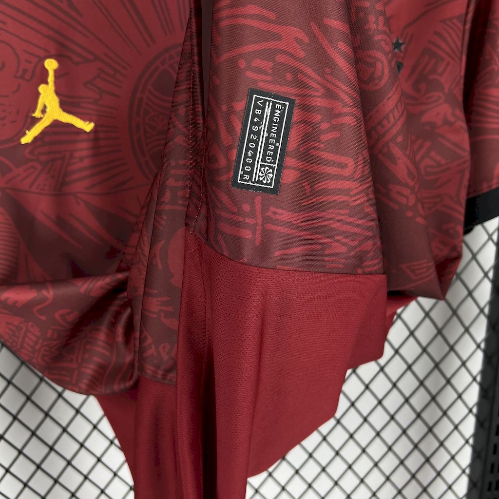 Brasilien Jesus Christus der Erlöser Jordan Rotes Trikot 2025/2026
