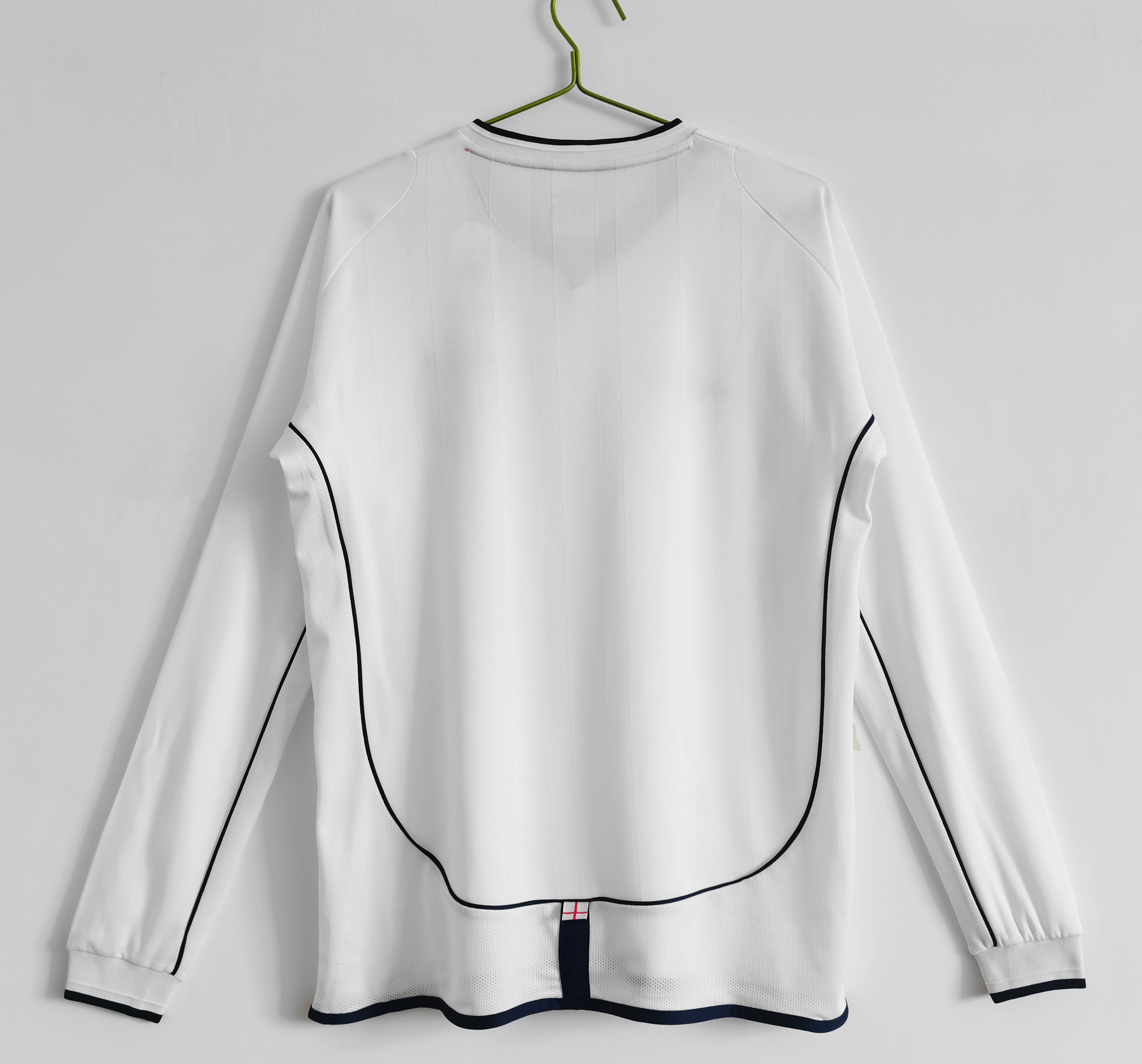 Maglia Inghilterra Casa Maniche Lunghe 2002