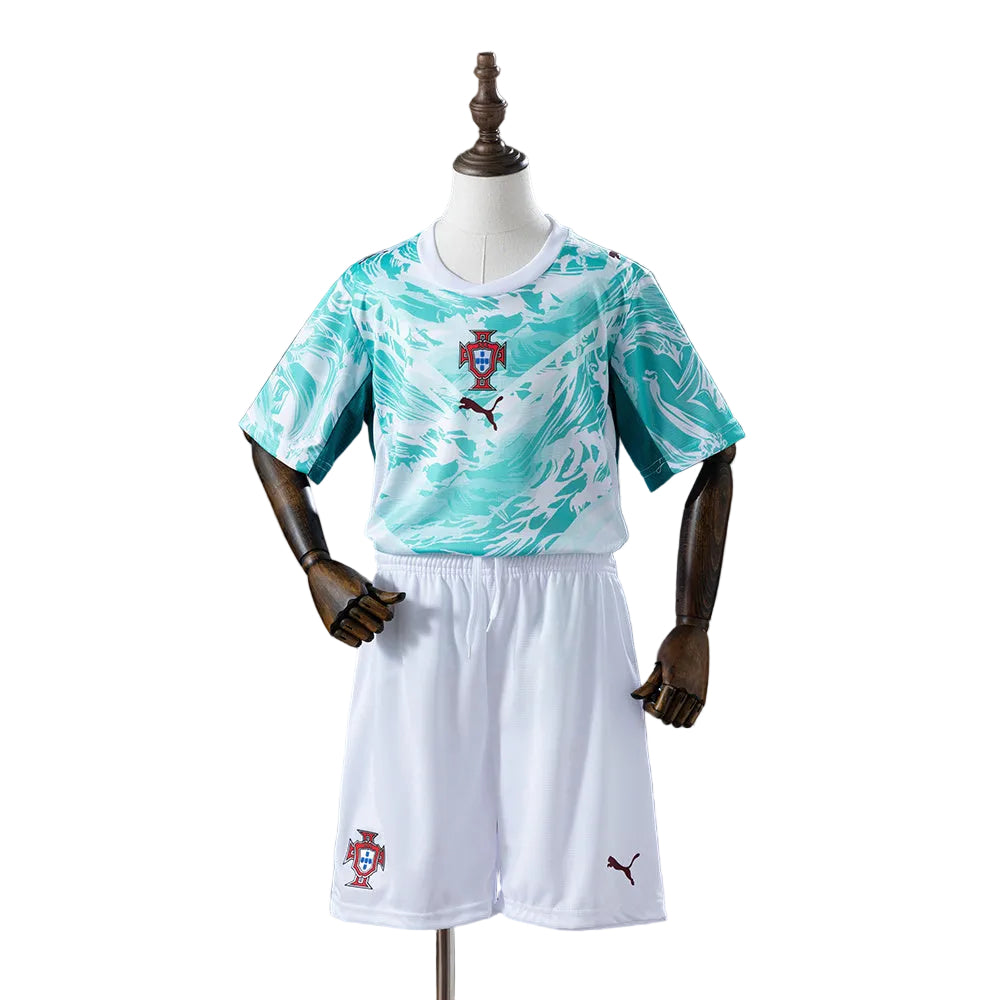 Portugal Auswärts-Kindertrikot 2026