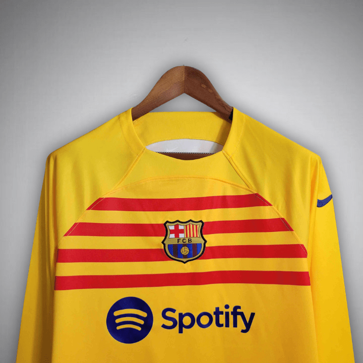 Kit trasferta a maniche lunghe FC Barcelona 2023/2024