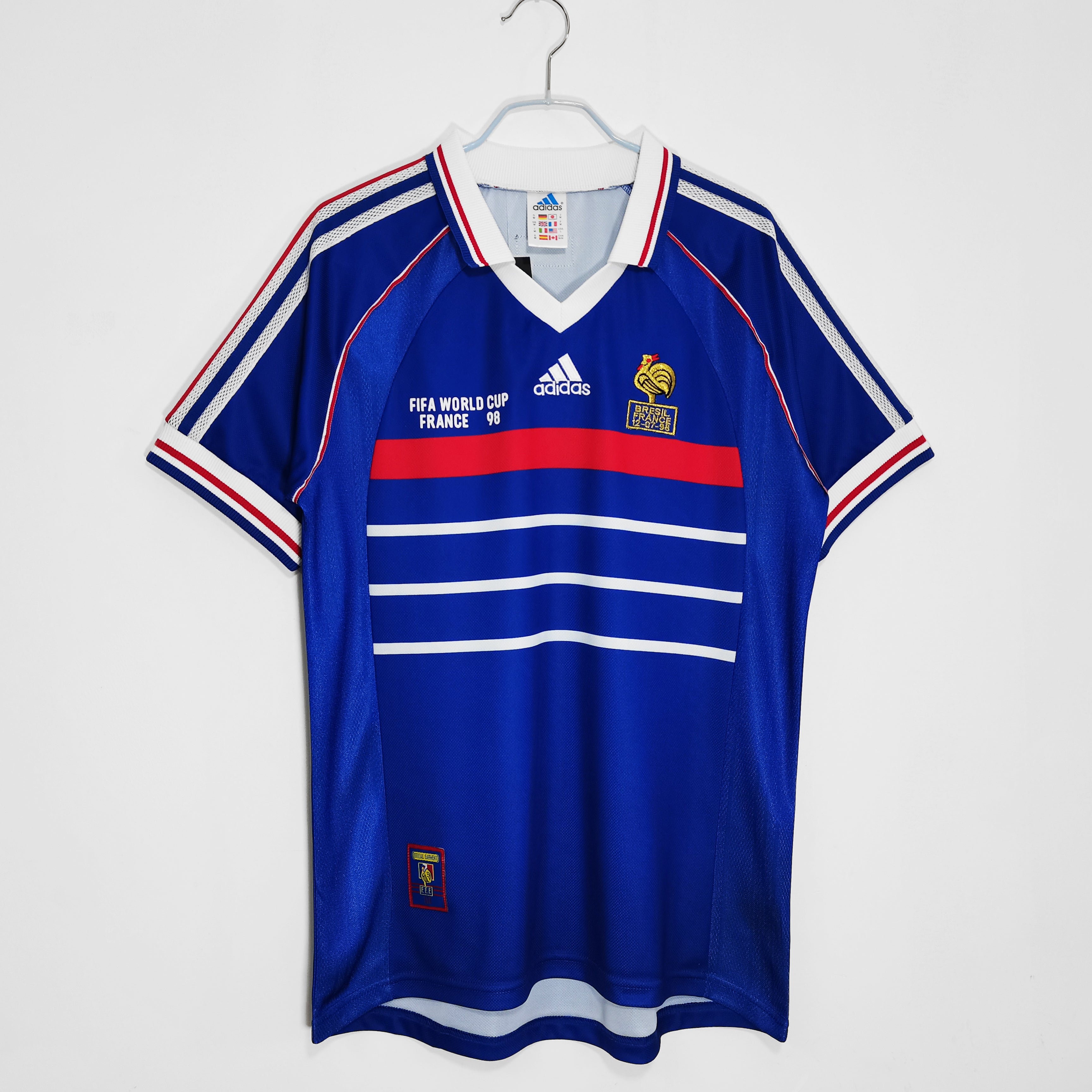 1998 Frankreich Heim Retro-Kit