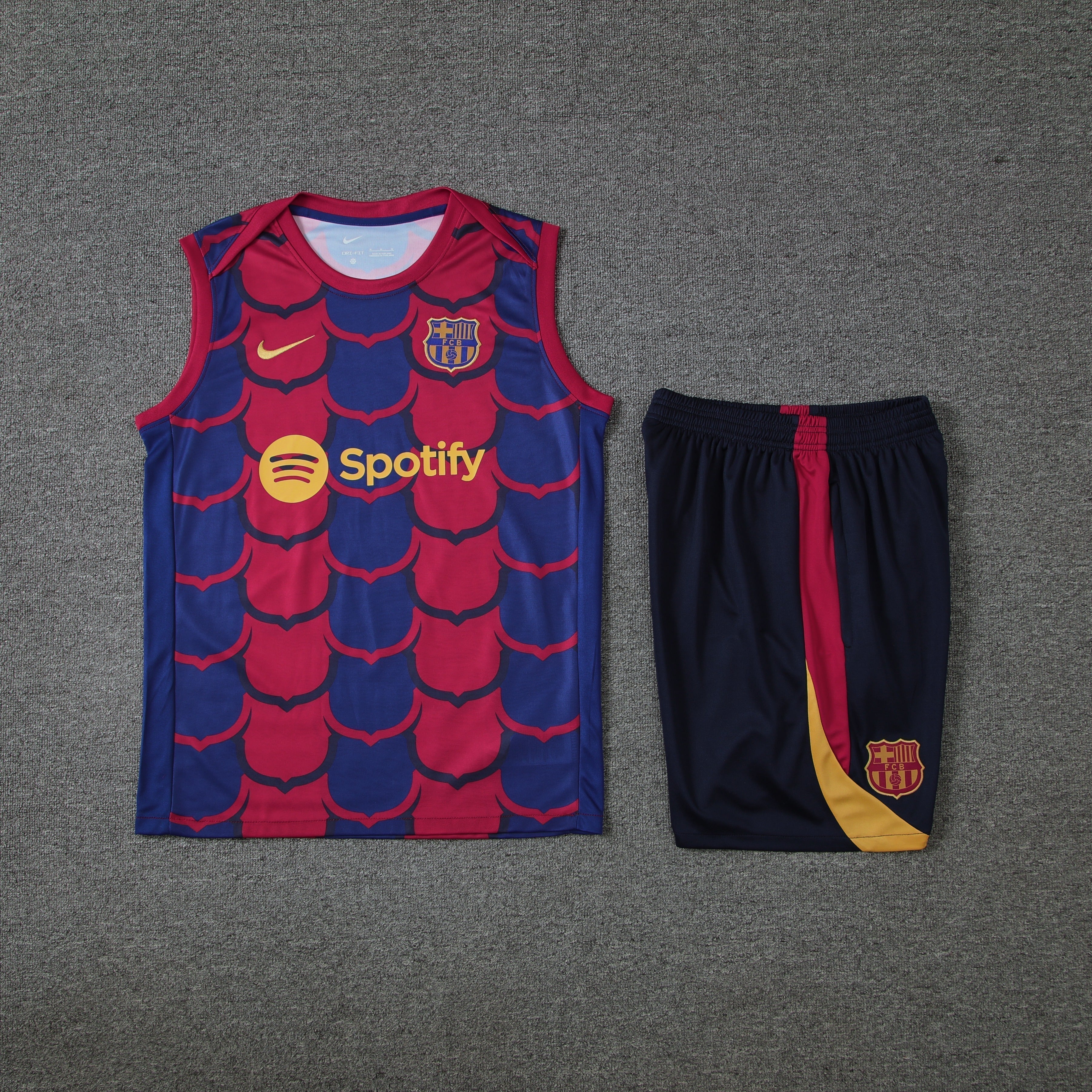 Barcelona ärmelloses Trainingsset 2024/25