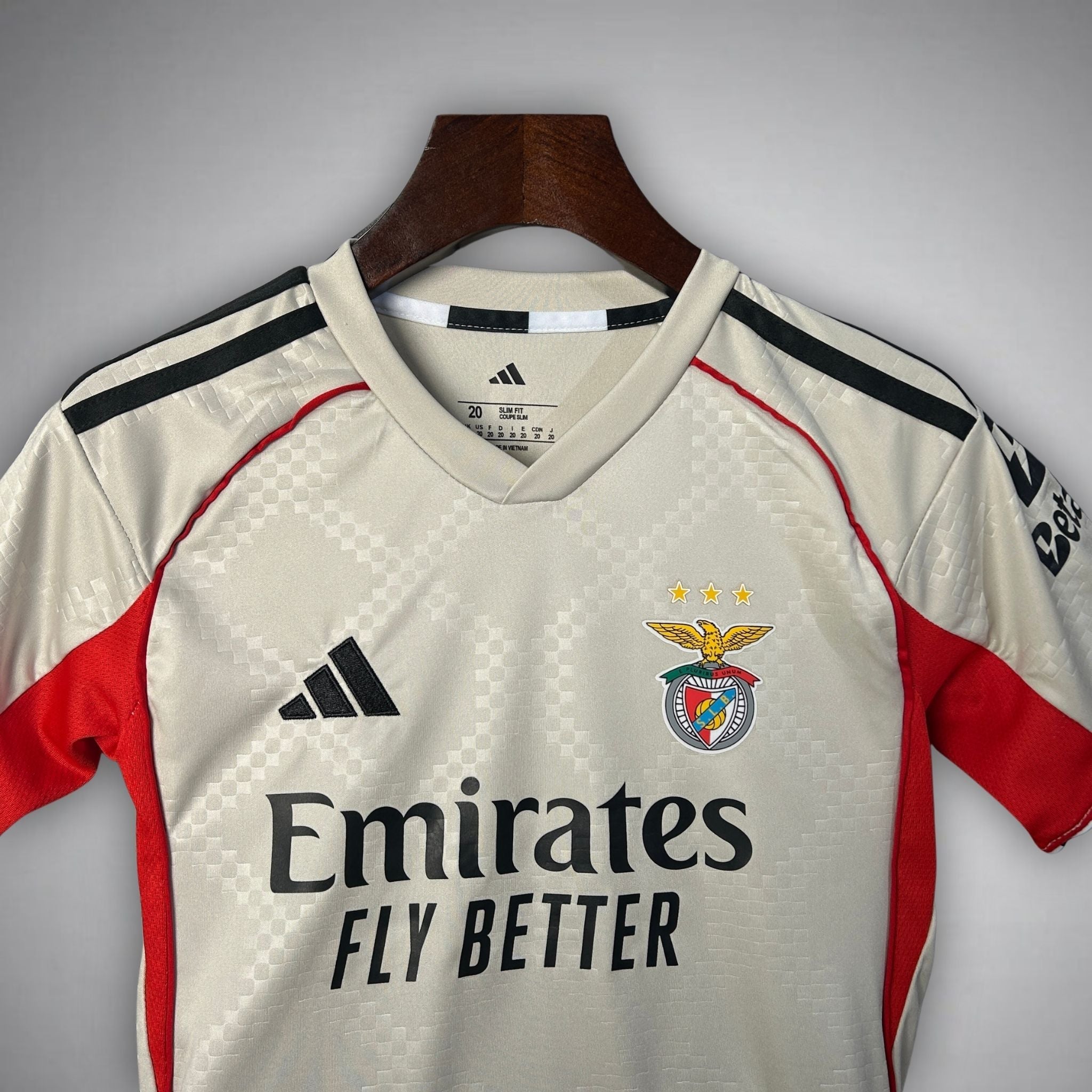 Camisolas Infantis Fora SL Benfica 25/26