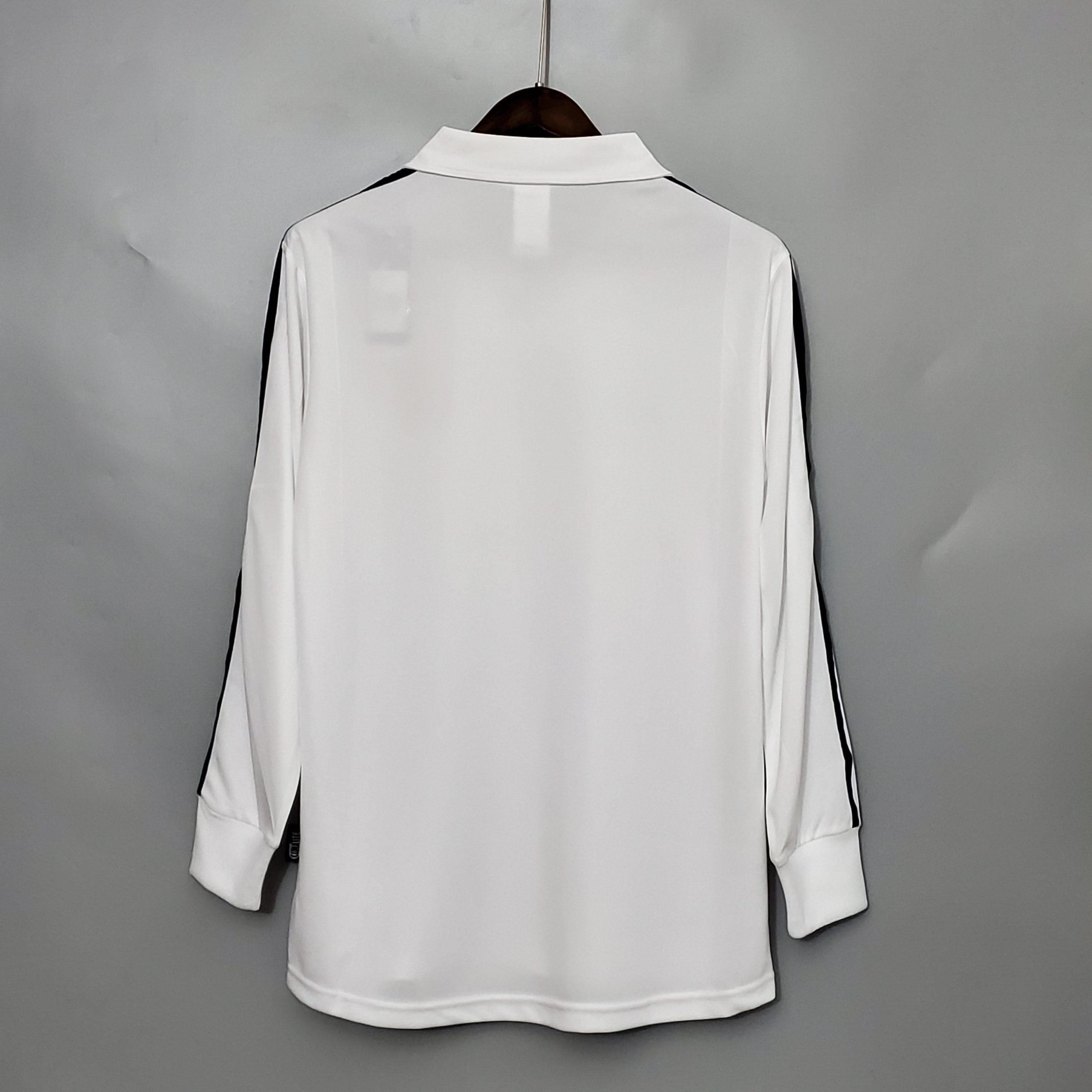 Camisola retro de manga comprida do Real Madrid 2001/2002