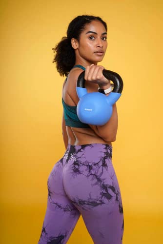 Apoliam Neoprene Coated Cast Iron Kettlebell Weights - Sizes 4kg to 20kg