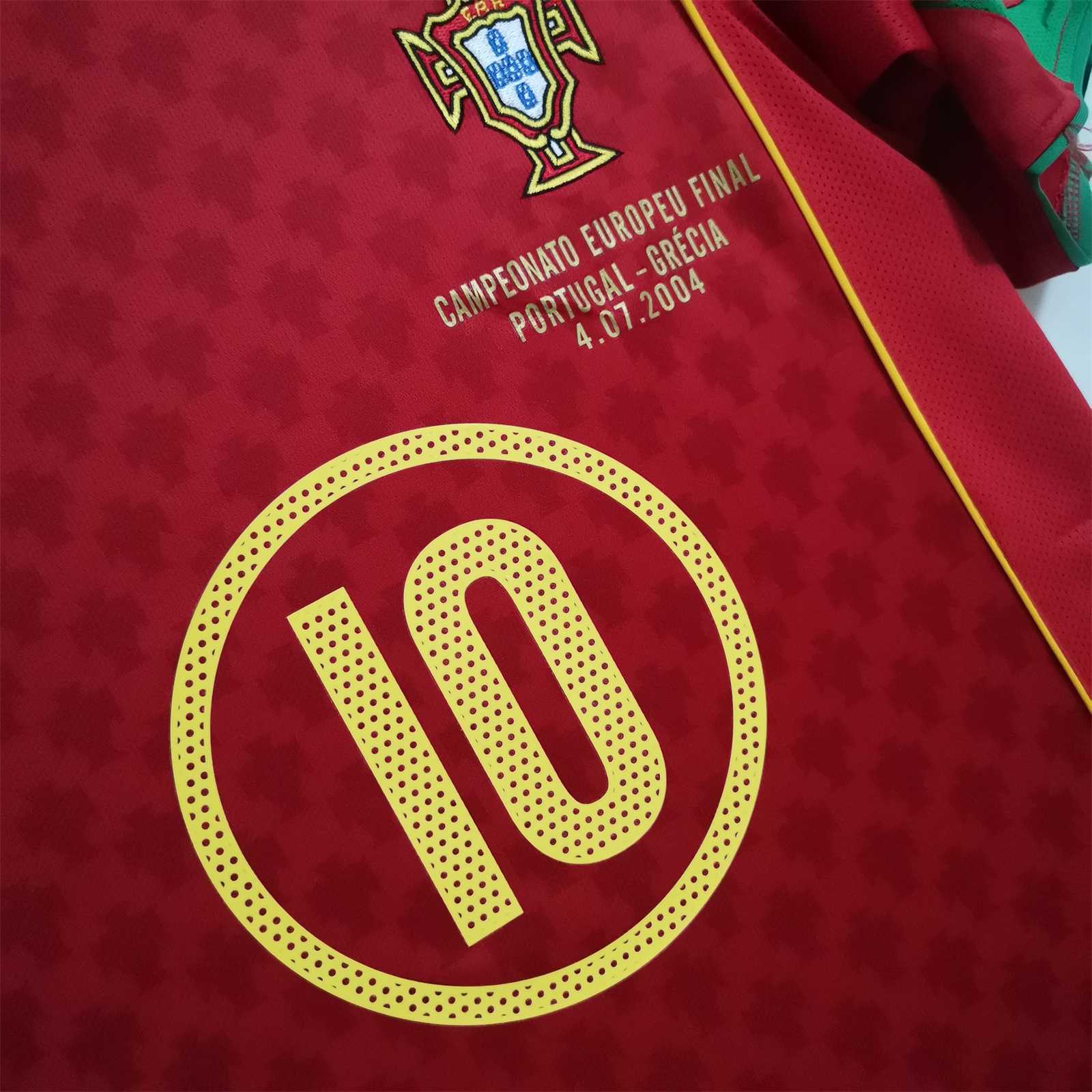 Portugal Retro 2004 Trikot – Klassisches Euro 2004 Trikot