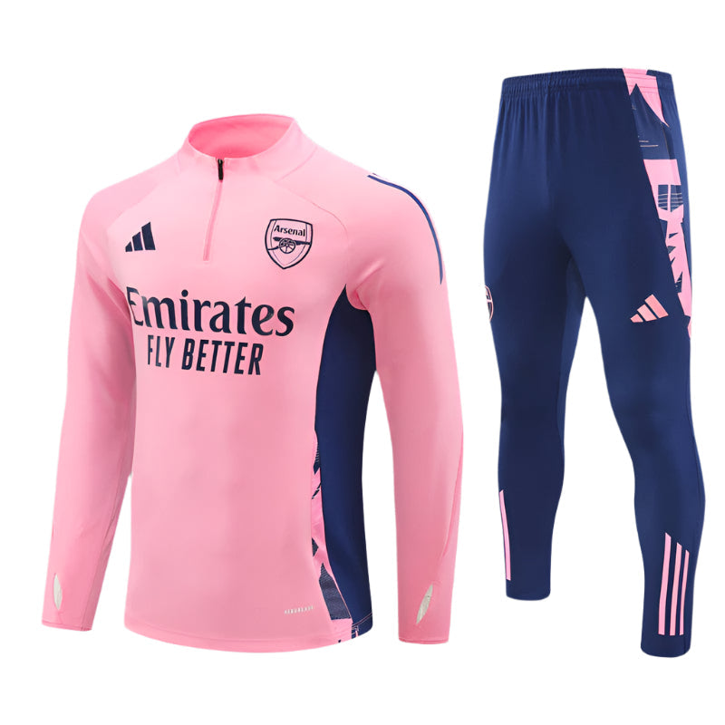 Arsenal Pinker Trainingsanzug