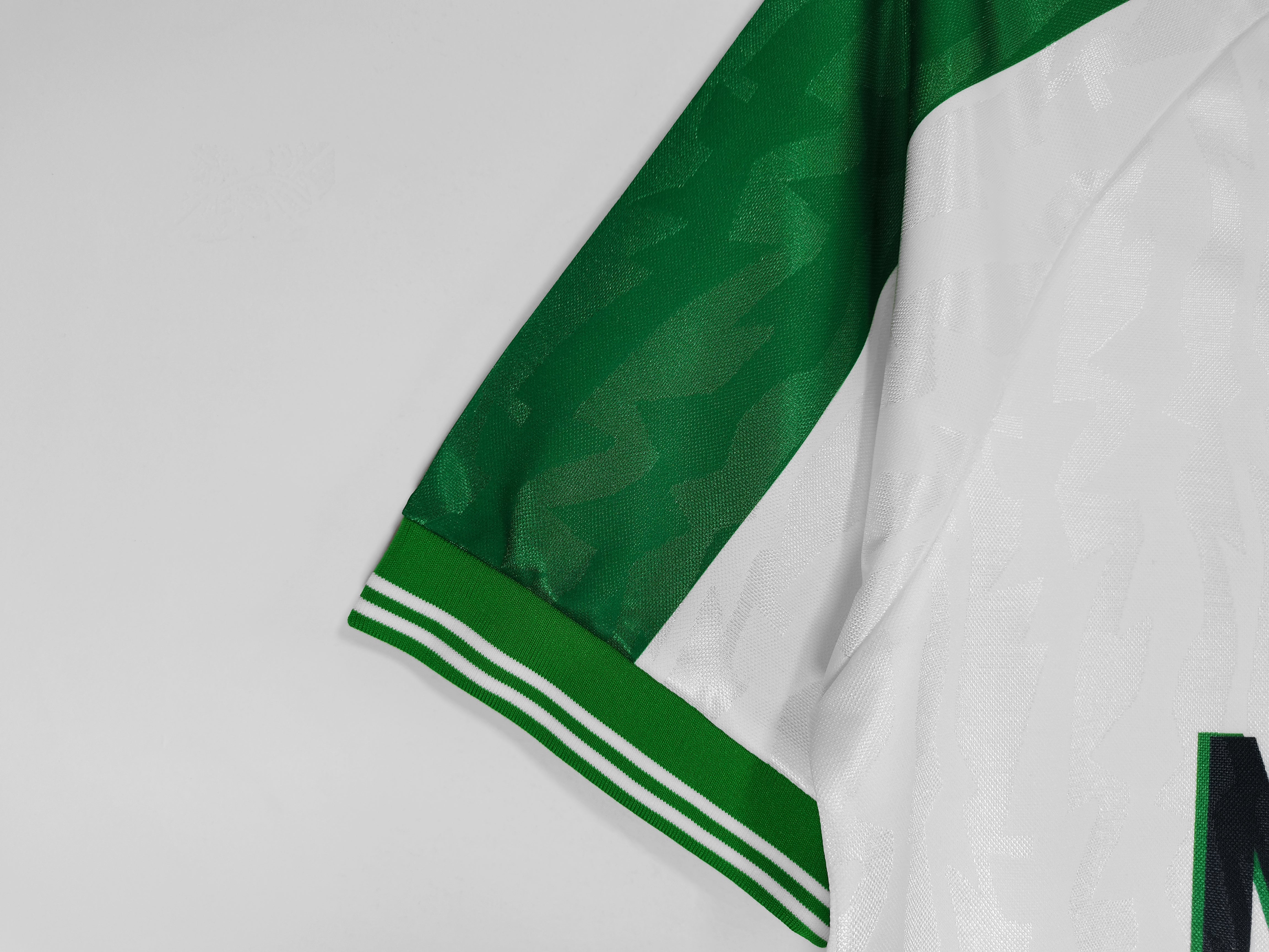 1996/98 Nigeria Weiß-Grünes Trikot
