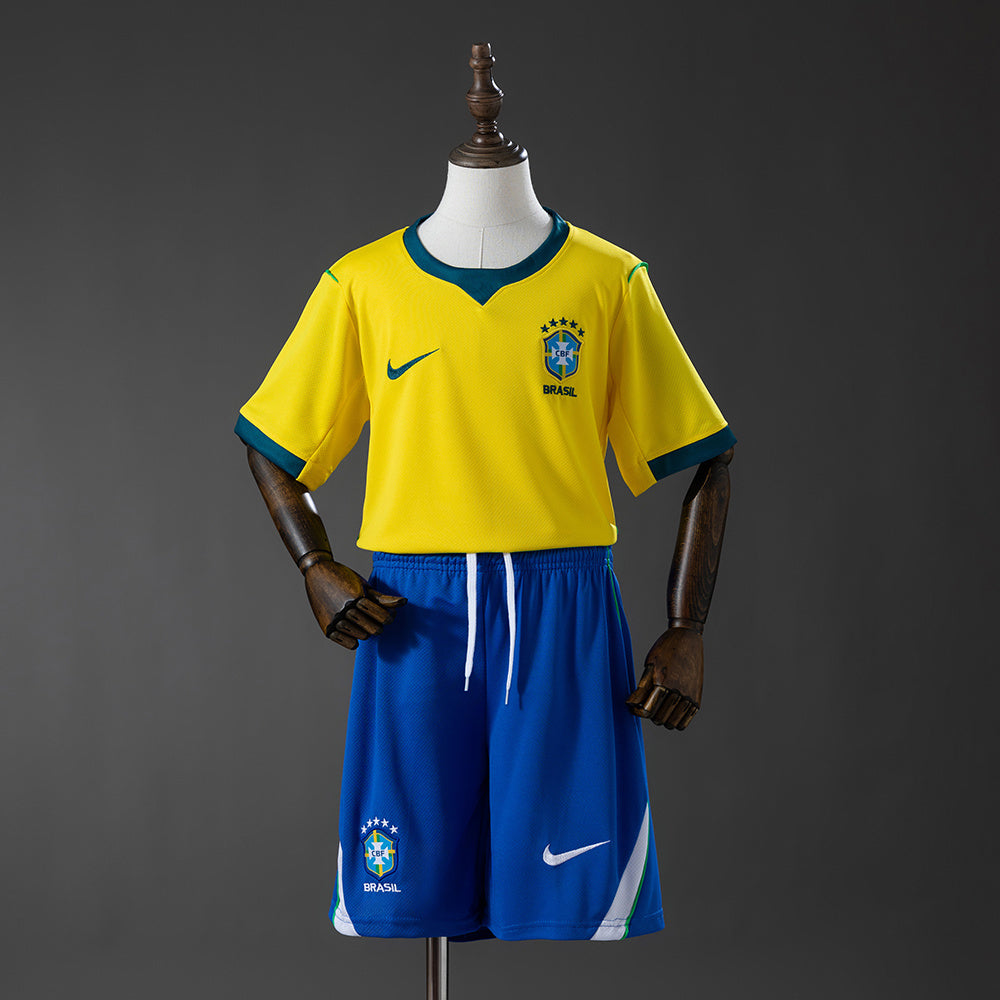 Brasilien Heim-WM-Kindertrikot 2026