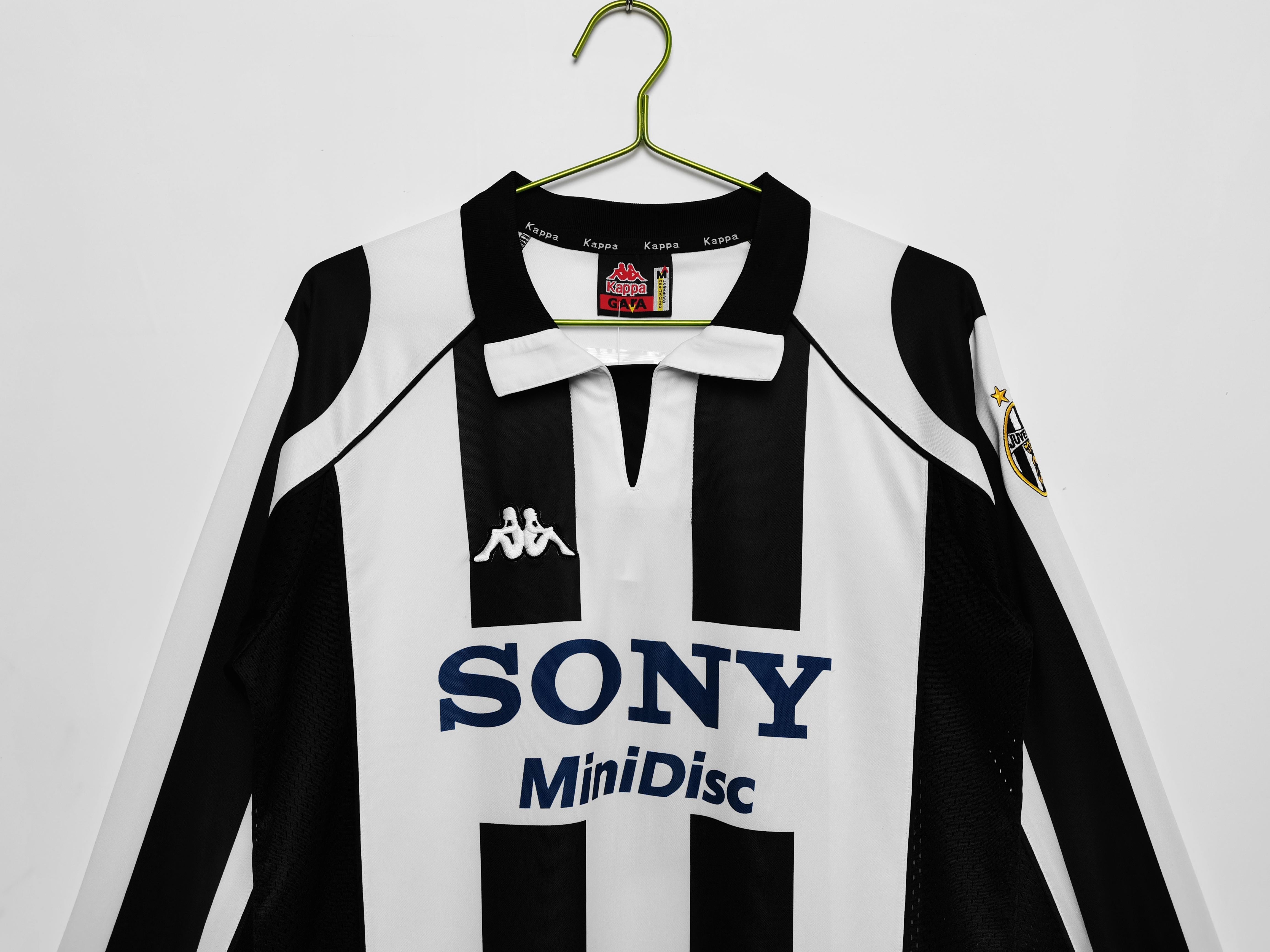 Juventus 1997-1998 Langarm Heimtrikot