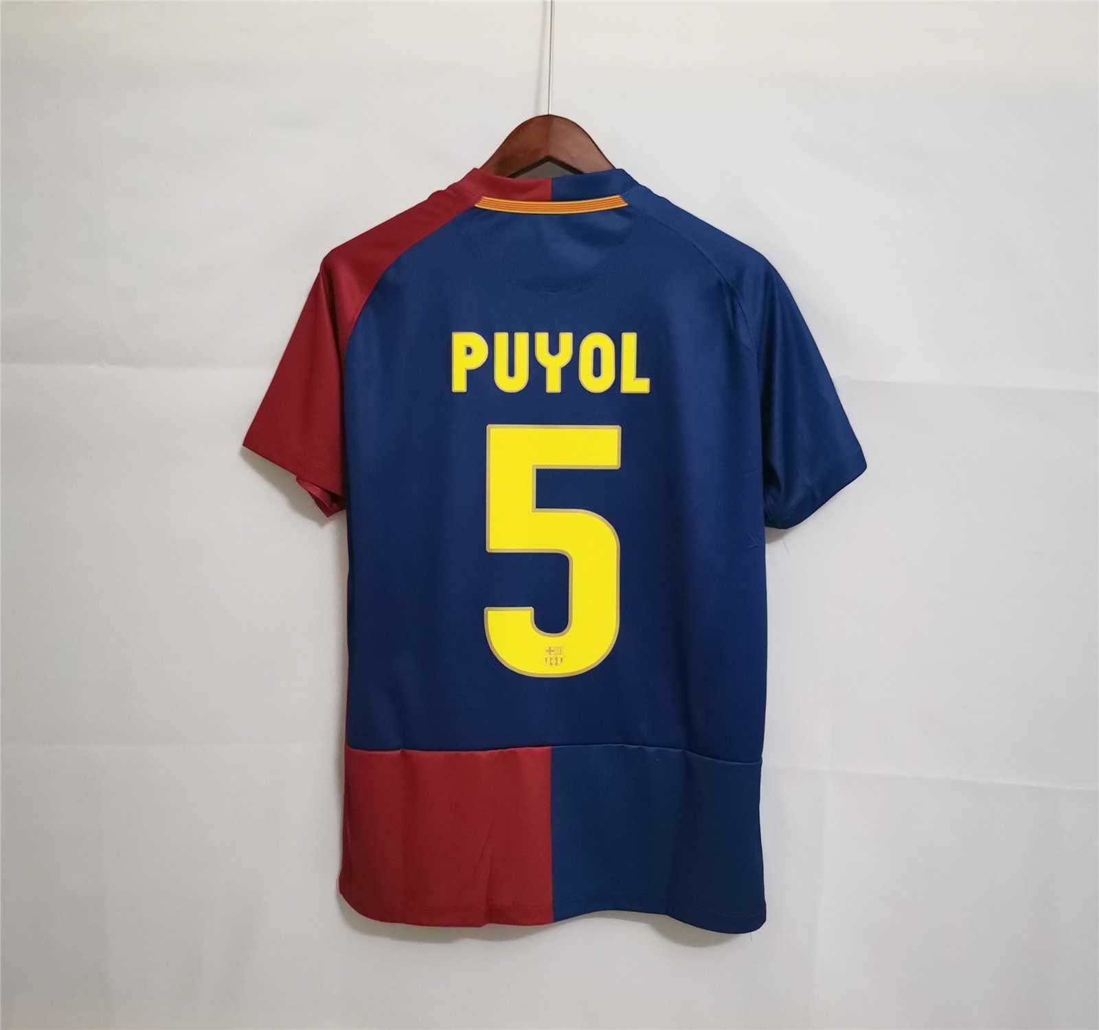 2008/2009 Barcelona Heim Final Roma Trikot