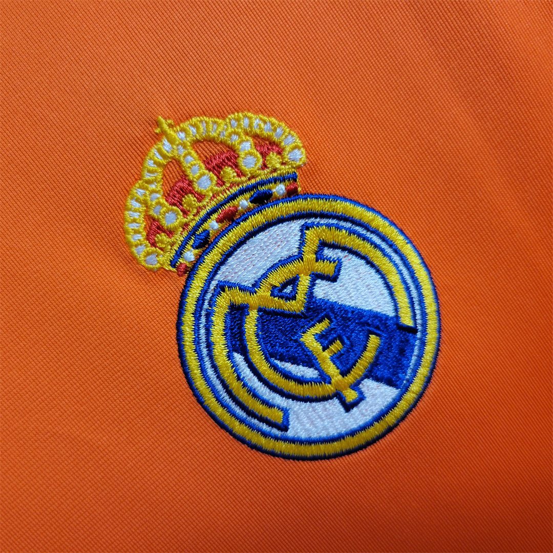 2013/2014 Real Madrid Oranges Drittligatrikot Langarm Retro-Trikot