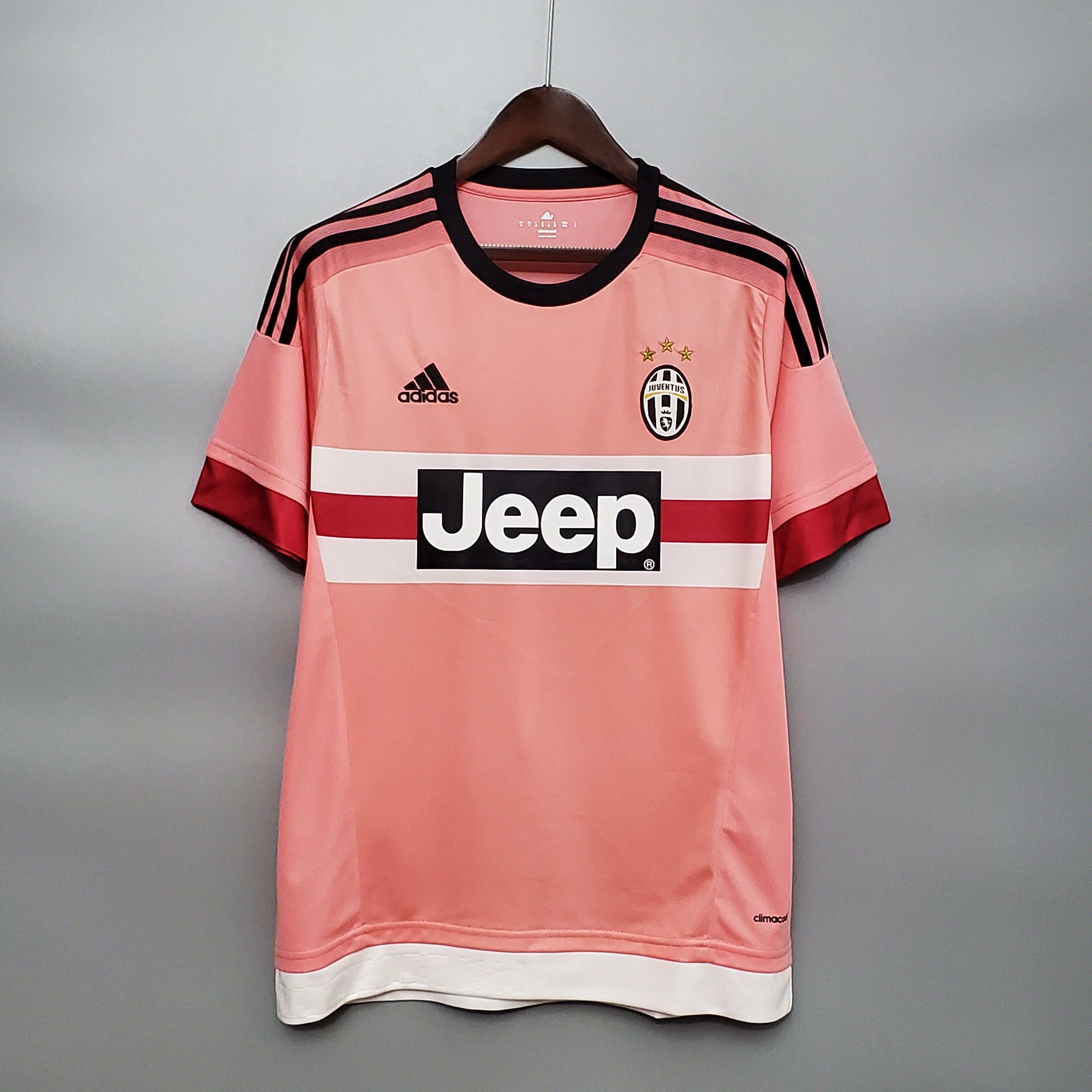 Maglia Retrò Juventus Trasferta Rosa 2015-2016