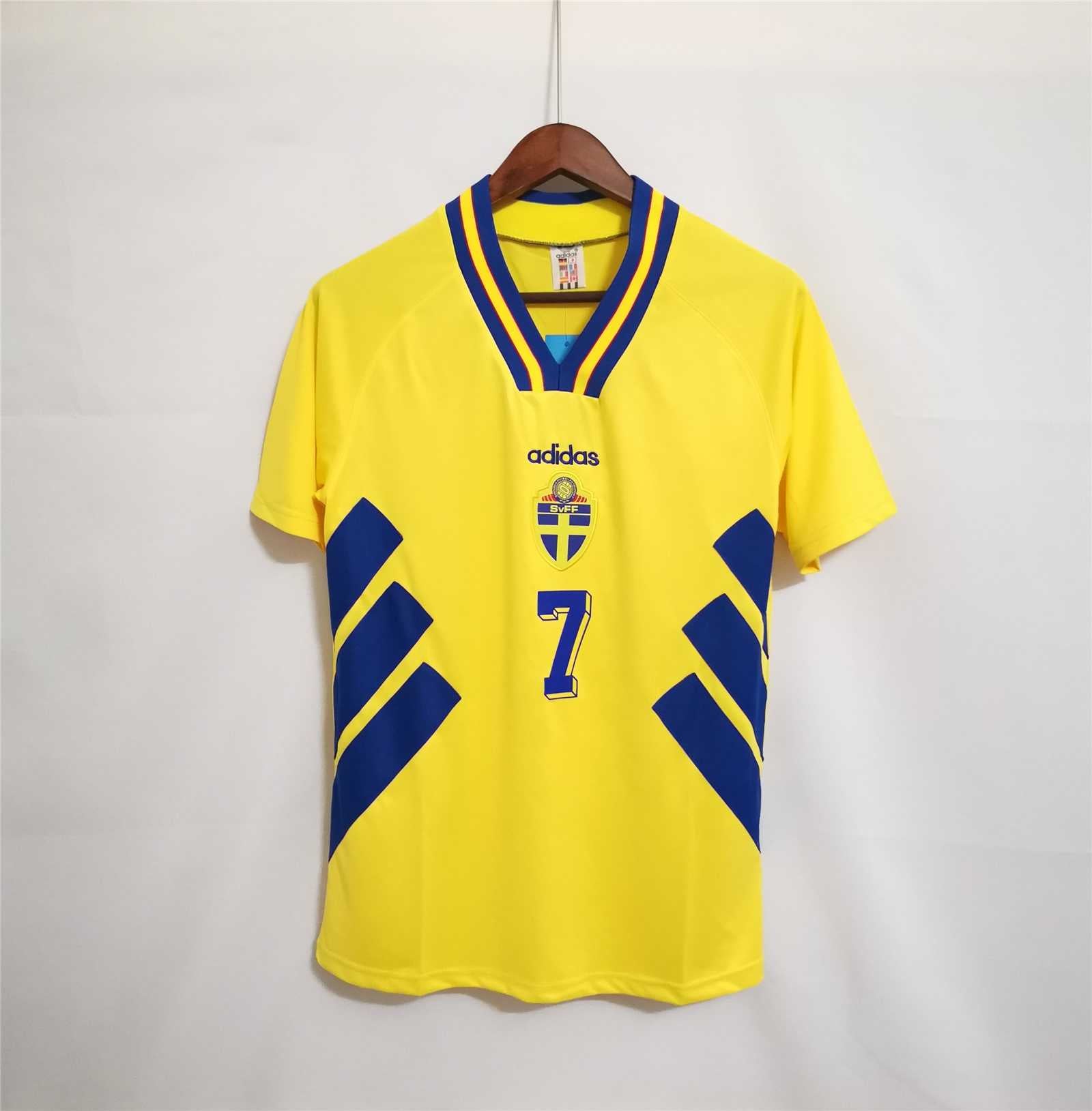 Maglia Retrò Svezia Casa 1994