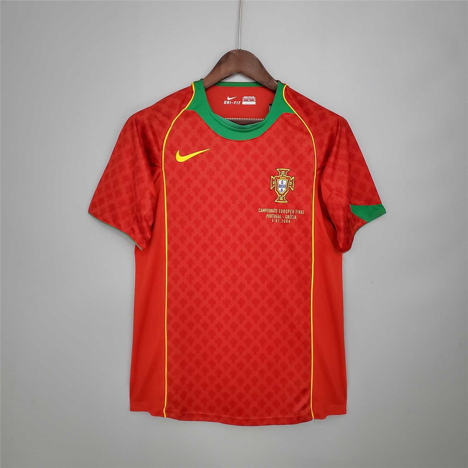 Portugal Retro 2004 Trikot – Klassisches Euro 2004 Trikot