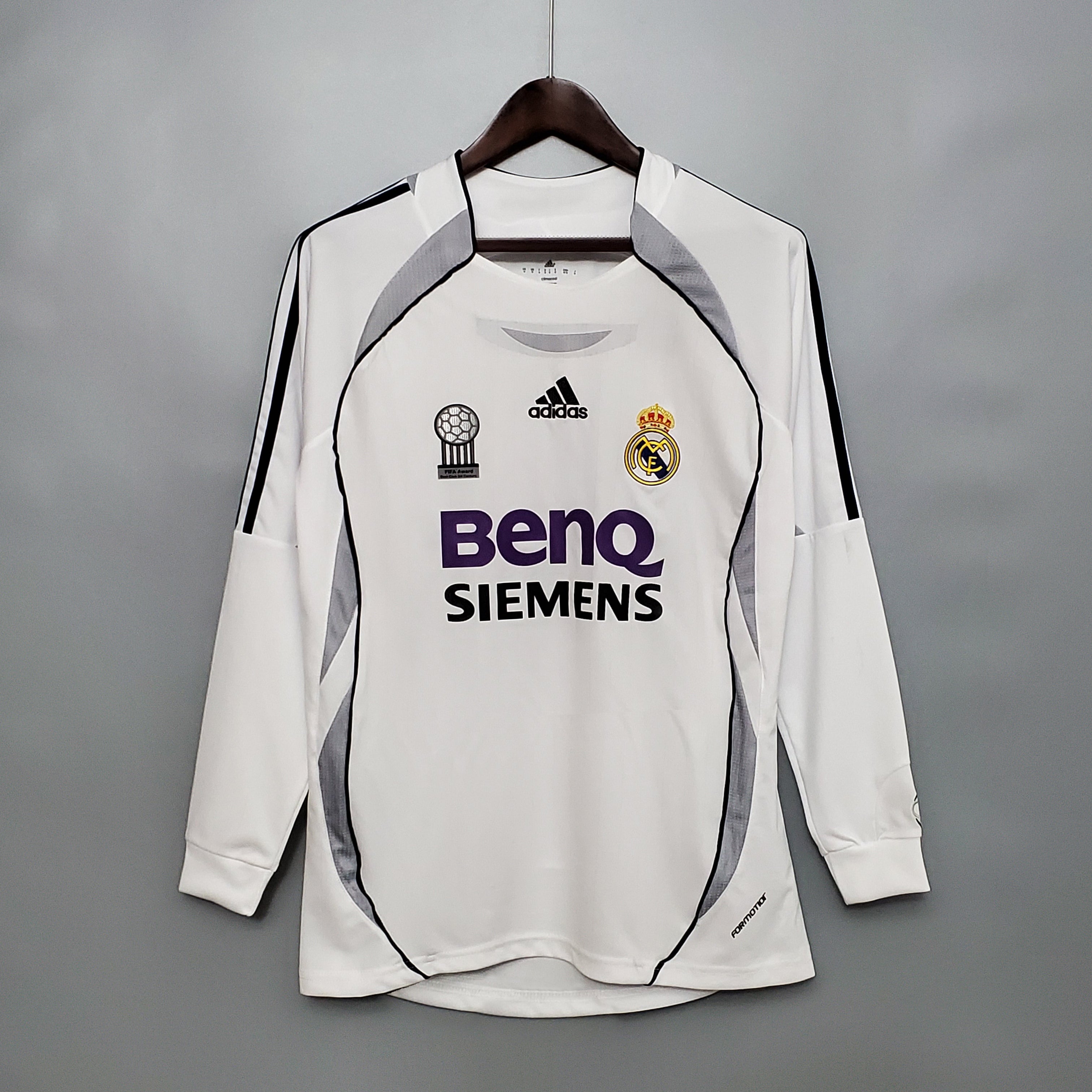 2006-2007 Real Madrid Heimtrikot (Langarm)