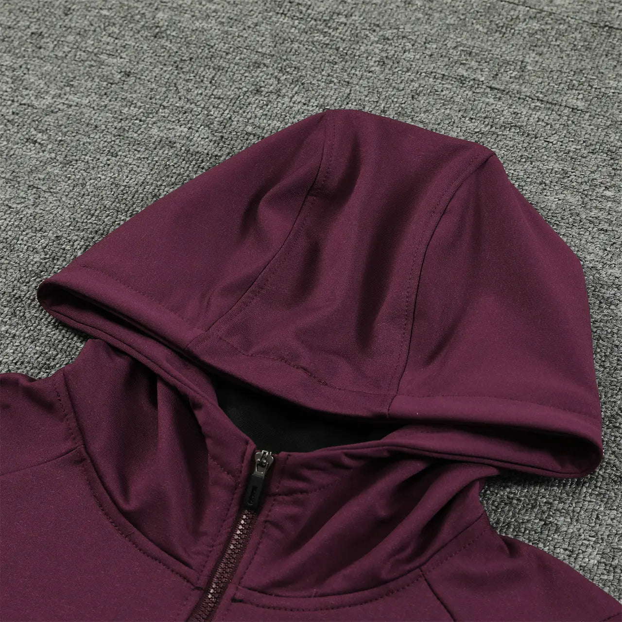 Deutschland 23-24 roter Trainingsanzug Hoodie