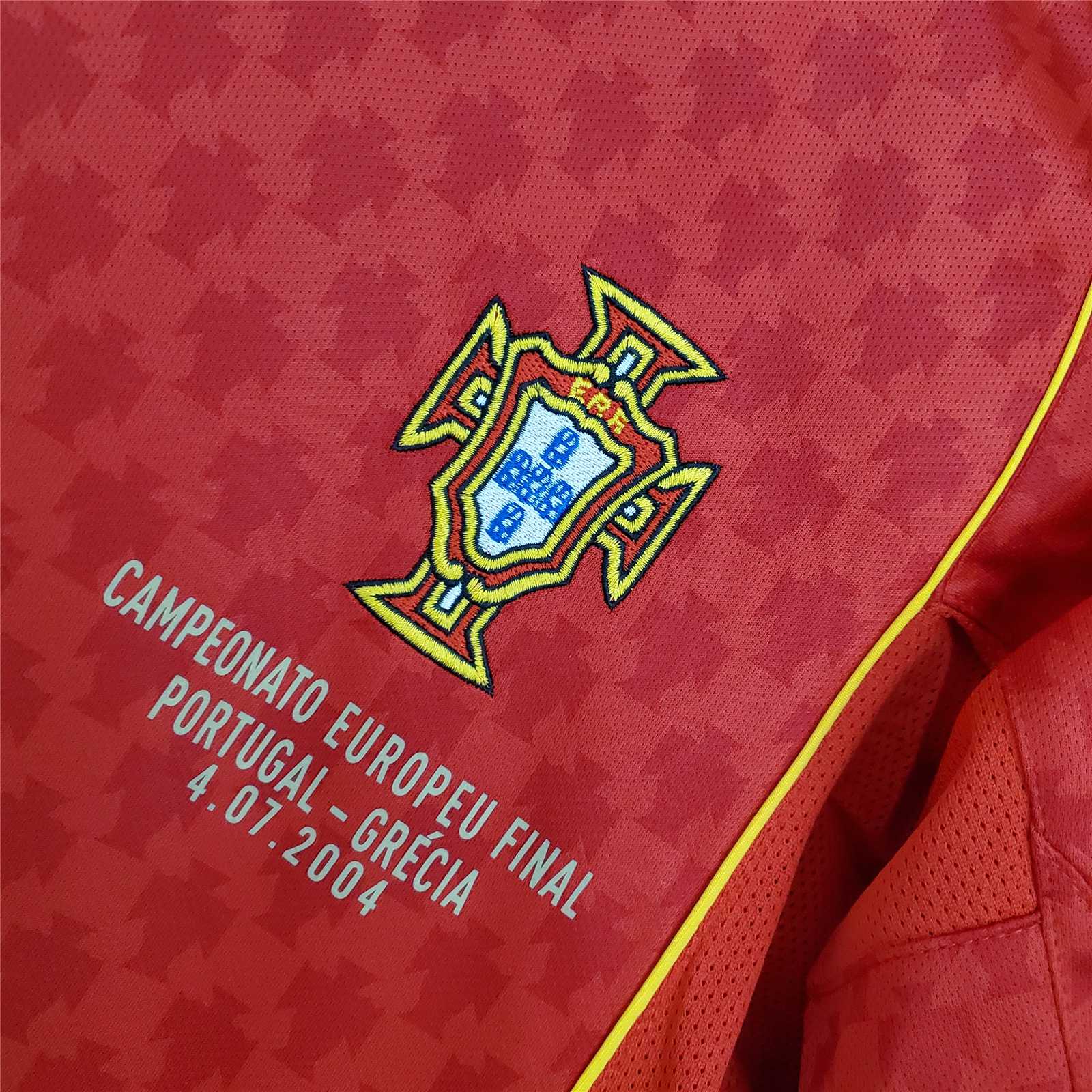 Portugal Retro 2004 Trikot – Klassisches Euro 2004 Trikot