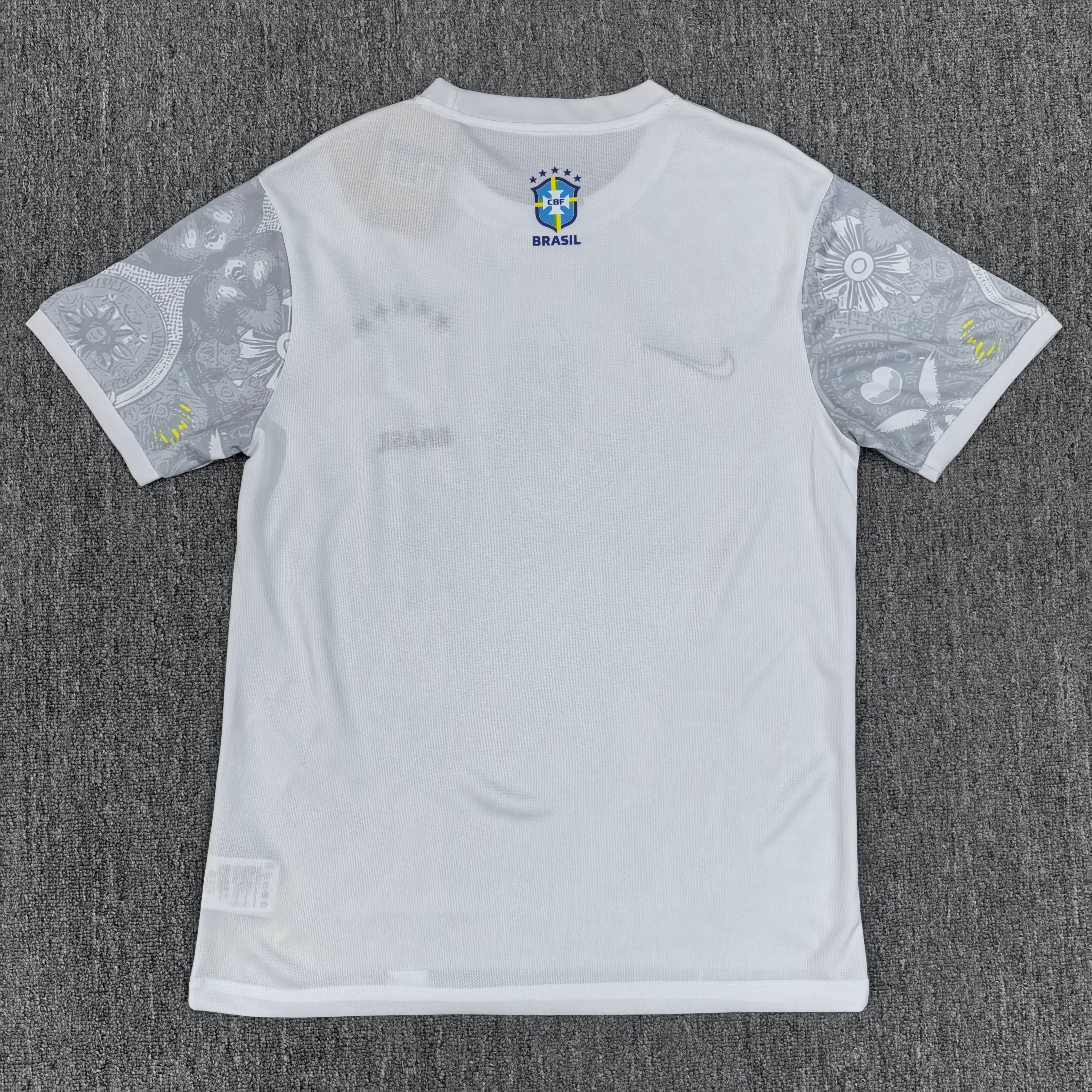 Brasilien Jesus Trikot 2026, Brasilien weißes Sondereditionstrikot