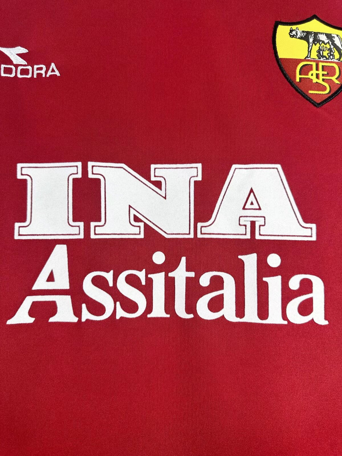 AS Roma Langarm Heimtrikot – 1998-99