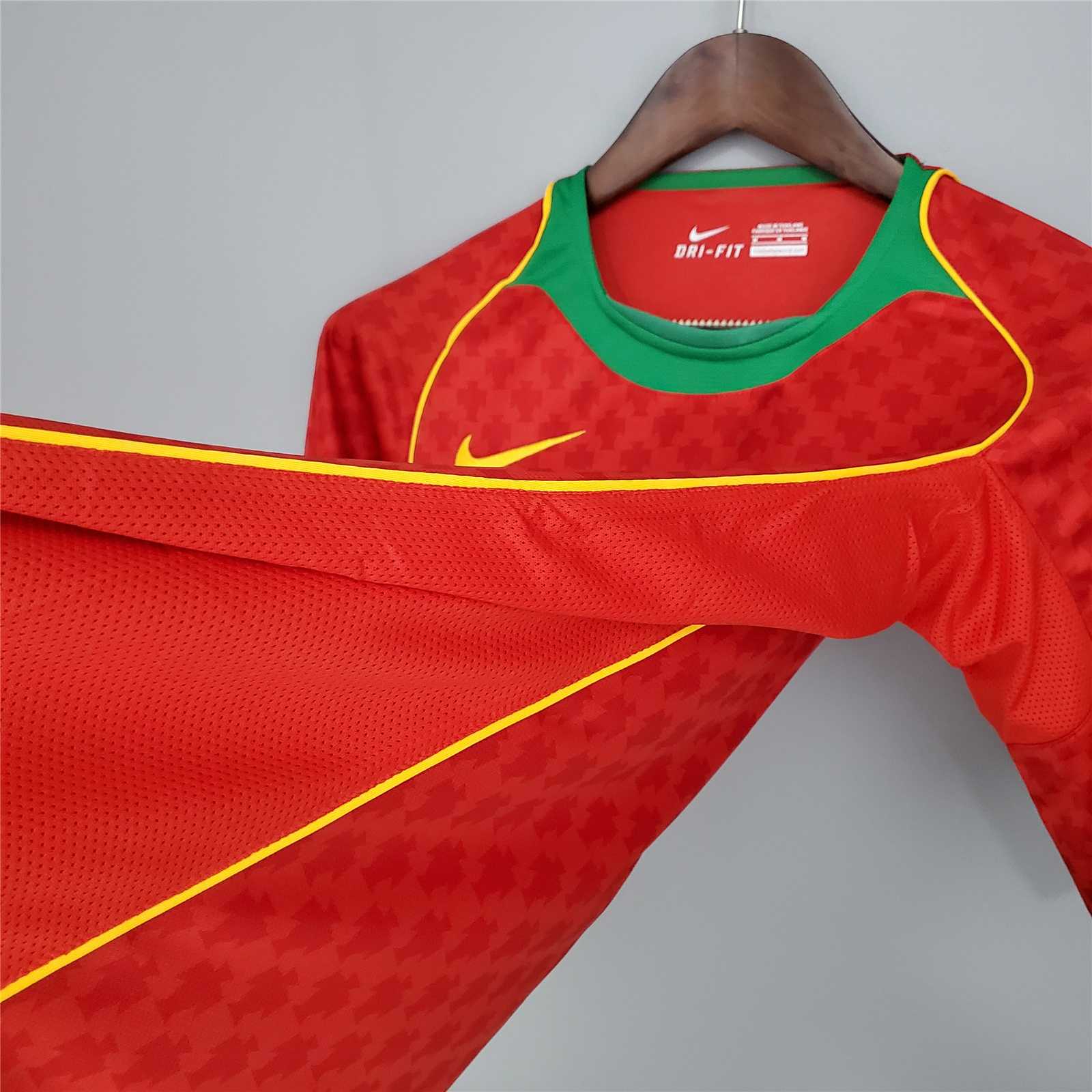 Portugal Retro 2004 Trikot – Klassisches Euro 2004 Trikot