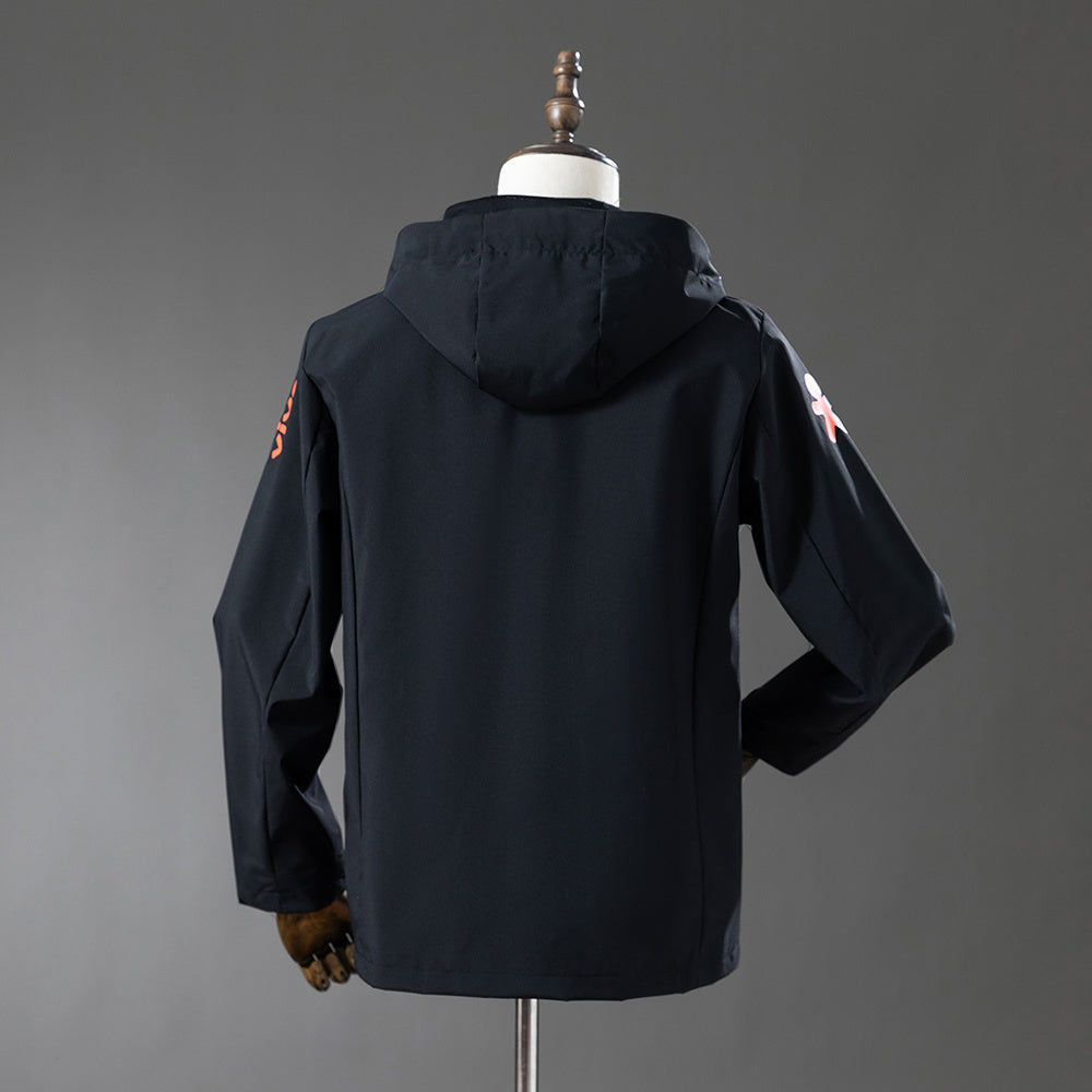 Giacca Antivento Nera Brasile