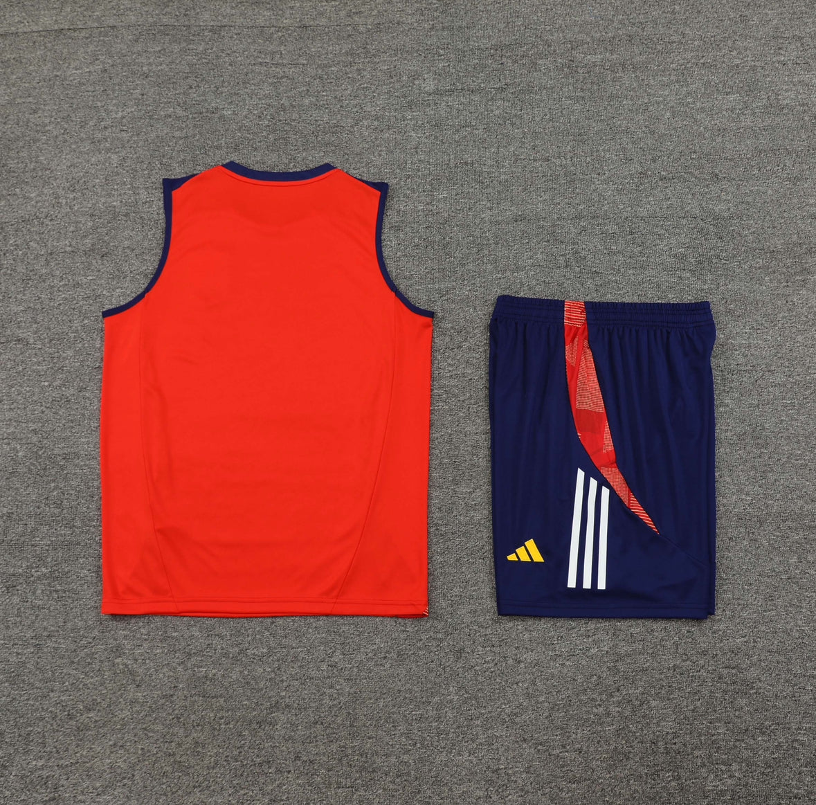 Set Allenamento Estivo Senza Maniche Spagna 2024/25