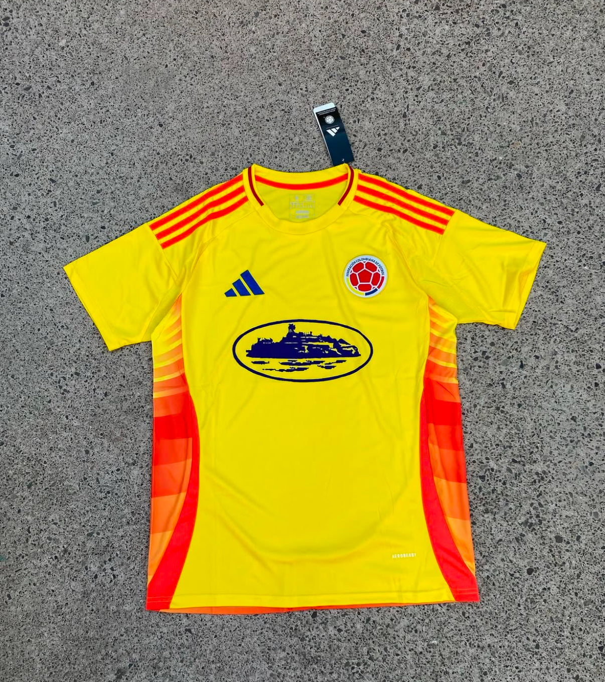 Kolumbien X Corteiz Sonderedition Trikot