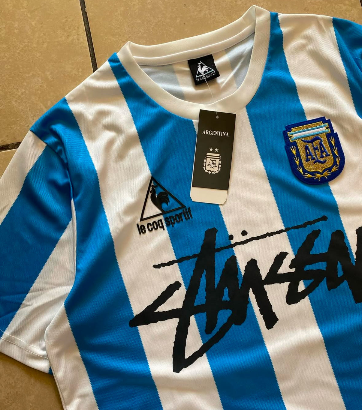 Kit Retrò Argentina X Stussy 1986