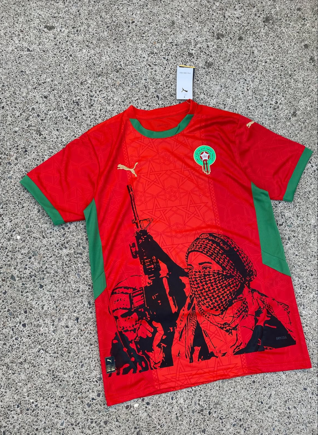 Maglia Edizione Speciale Soldato Marocco 2025/2026 (Rosso)
