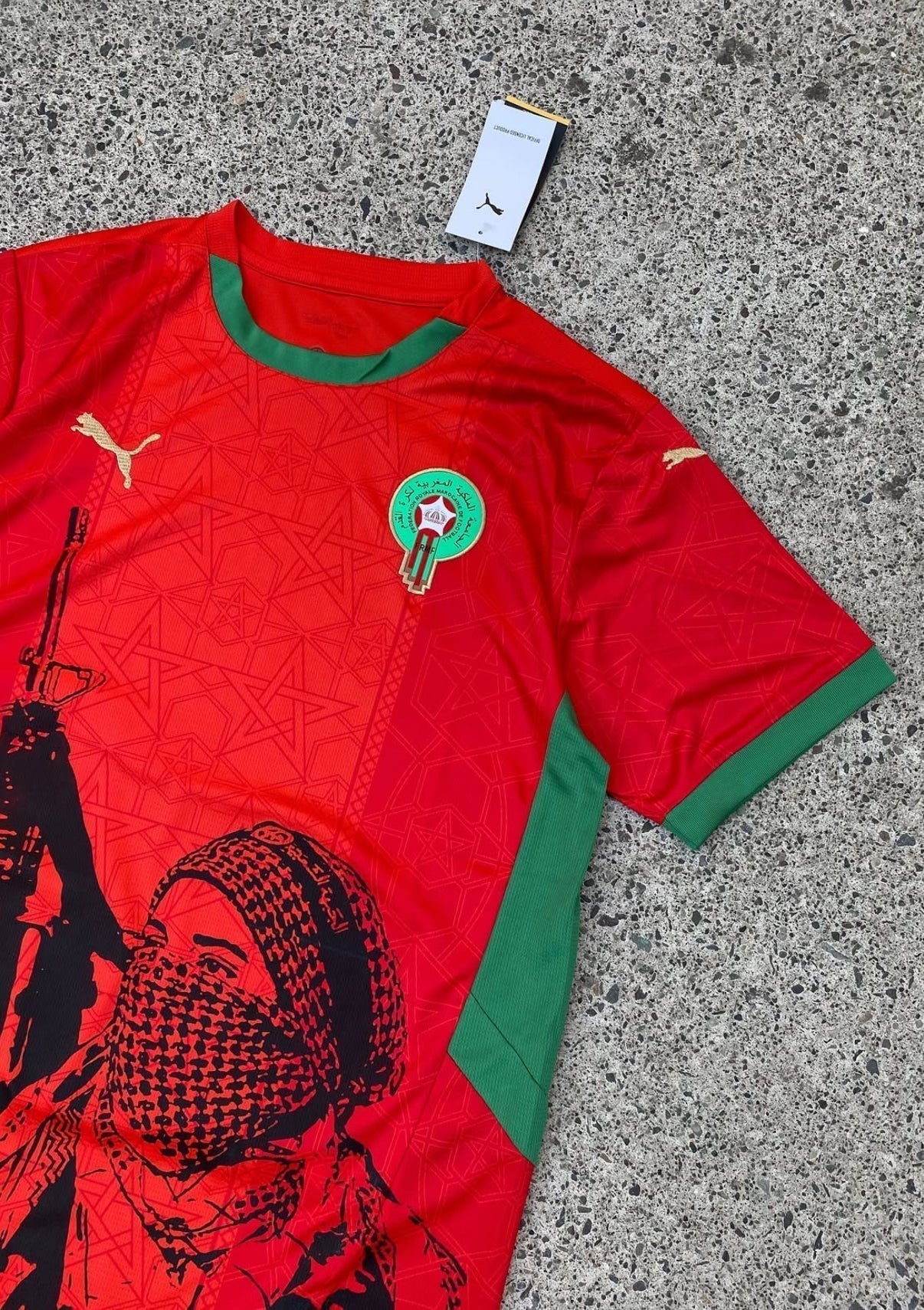Maglia Edizione Speciale Soldato Marocco 2025/2026 (Rosso)
