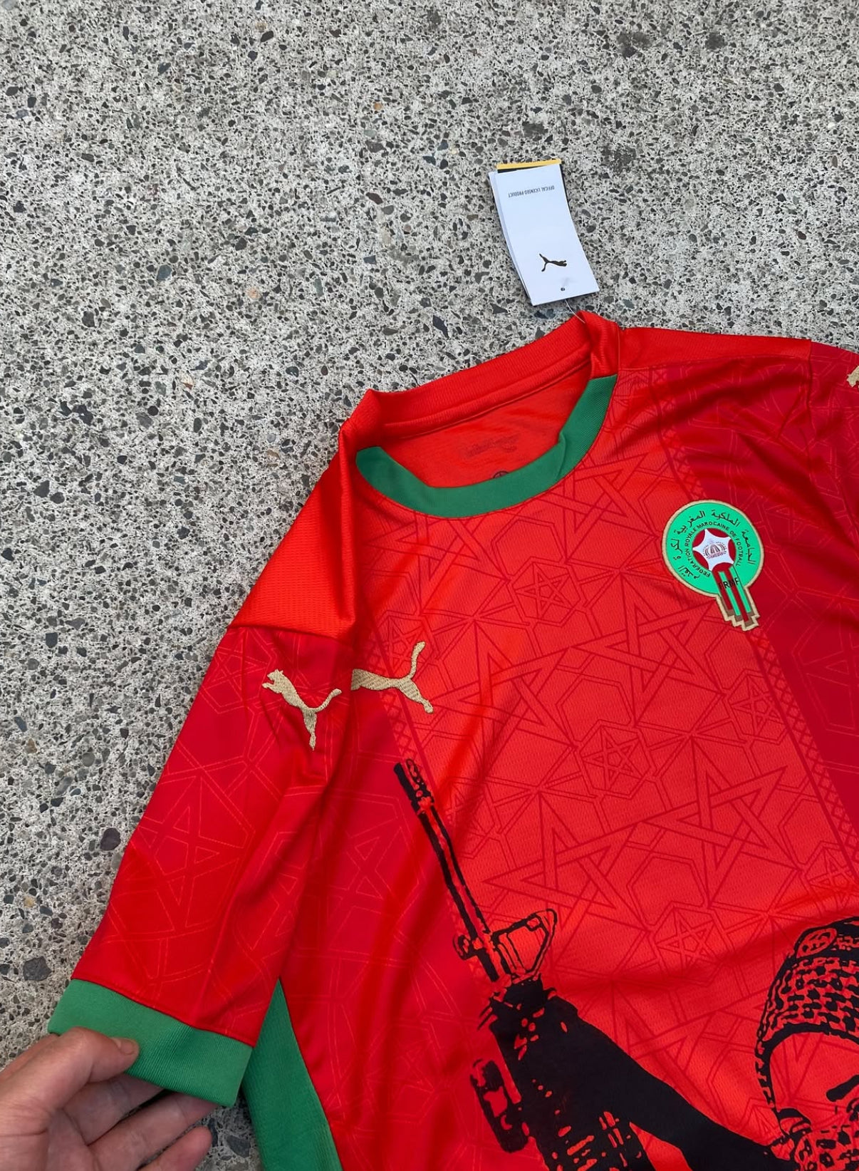 Maglia Edizione Speciale Soldato Marocco 2025/2026 (Rosso)