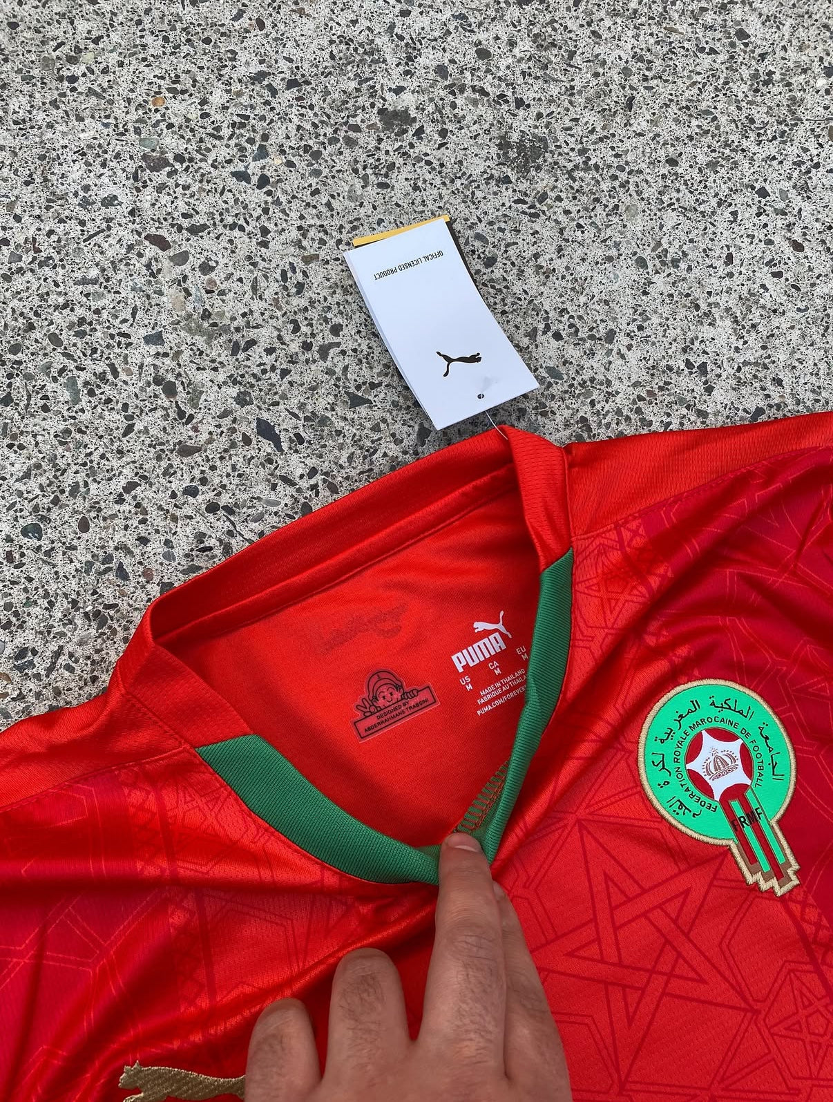 Maglia Edizione Speciale Soldato Marocco 2025/2026 (Rosso)