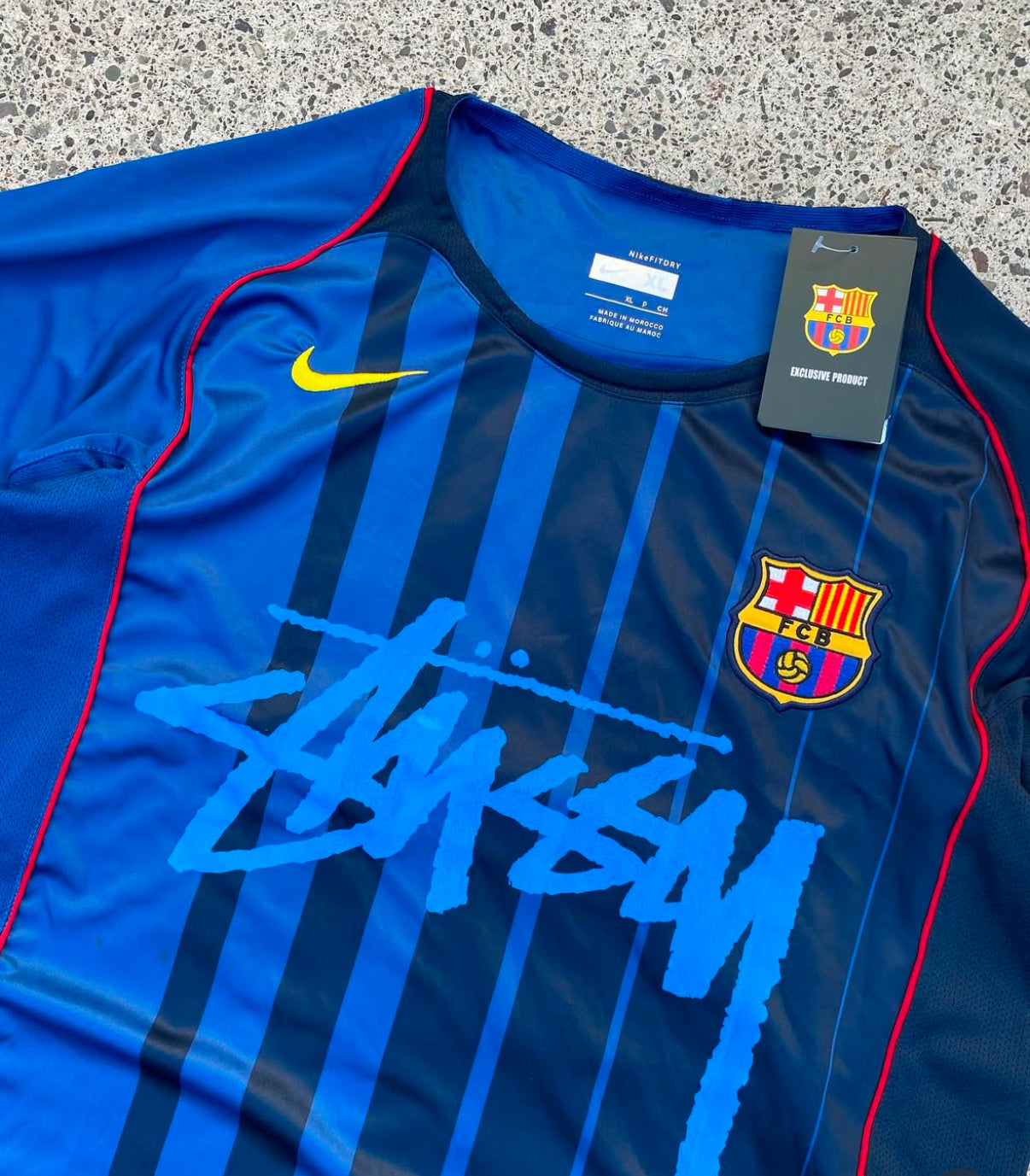 FC Barcelona x Stüssy Limitierte Edition Trikot