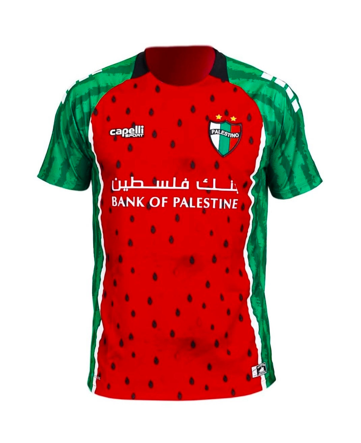 Palästina Wassermelonen Fußballtrikot Pelestino 2025/2026