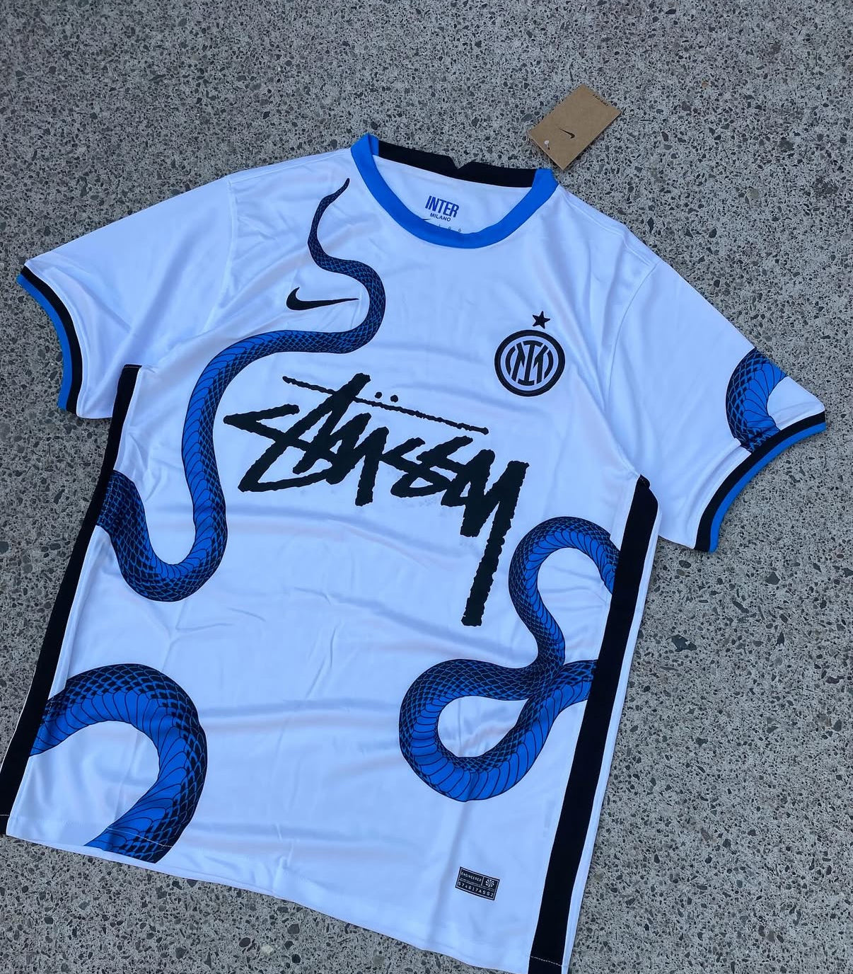Inter Mailand Snake X Stussy Sonderedition Trikot