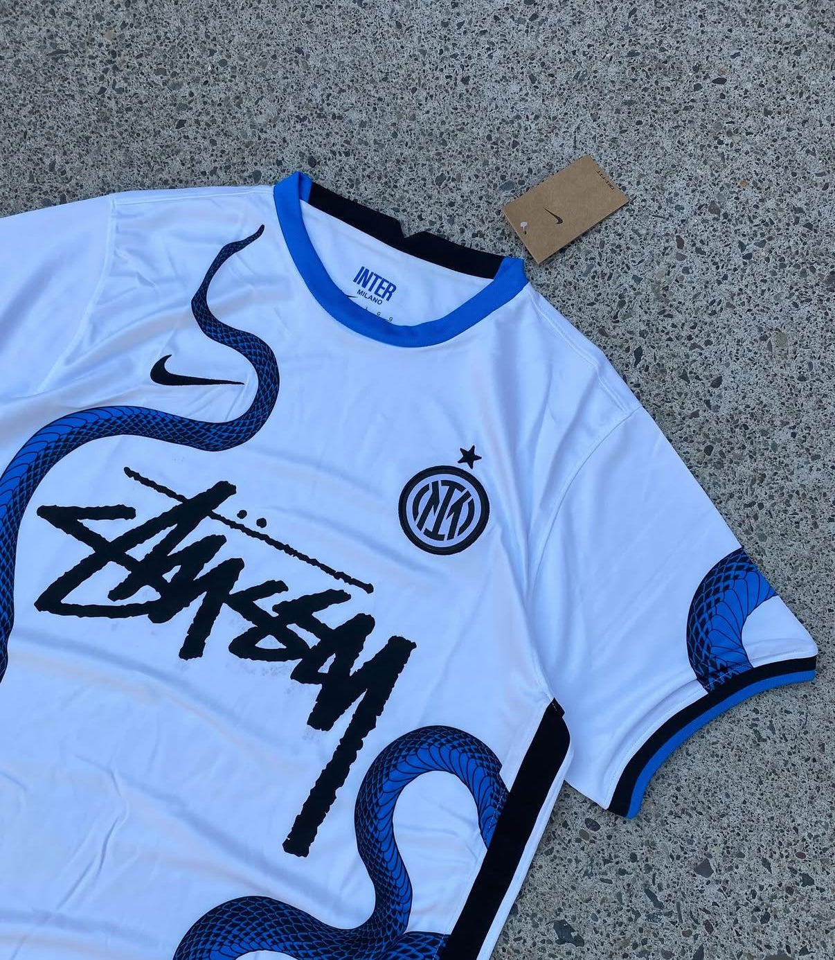 Inter Mailand Snake X Stussy Sonderedition Trikot