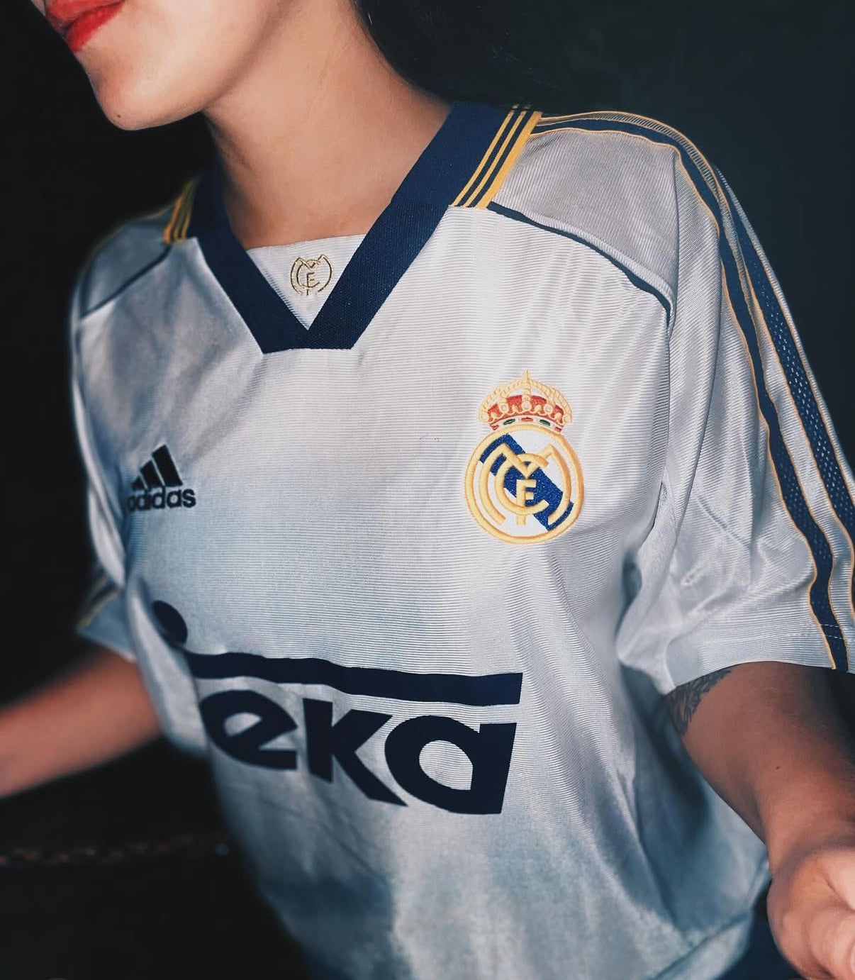 Real Madrid Heim Retro Trikot 1999/2000