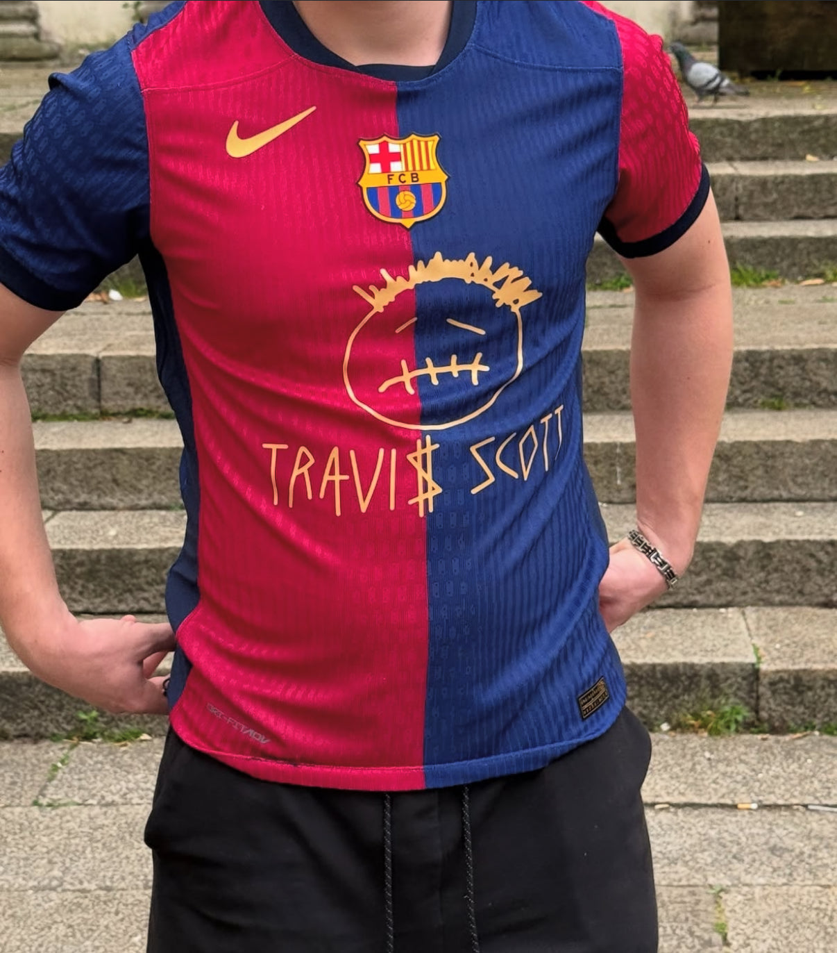 FC Barcelona x Travis Scott Sonderedition Trikot
