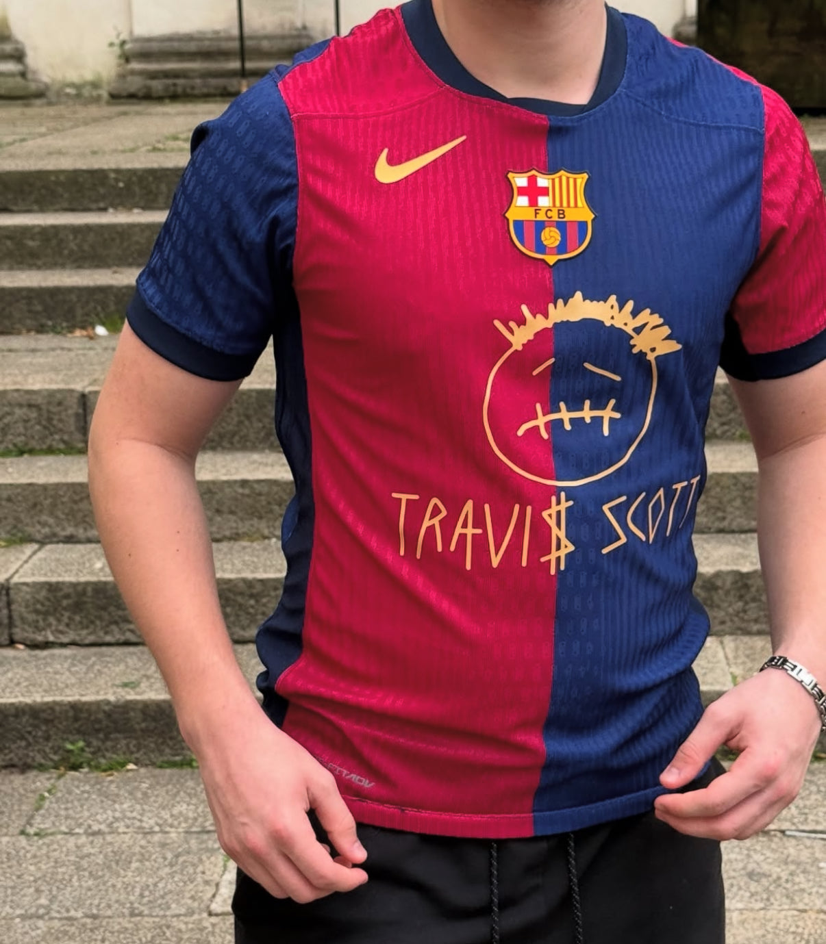 FC Barcelona x Travis Scott Sonderedition Trikot