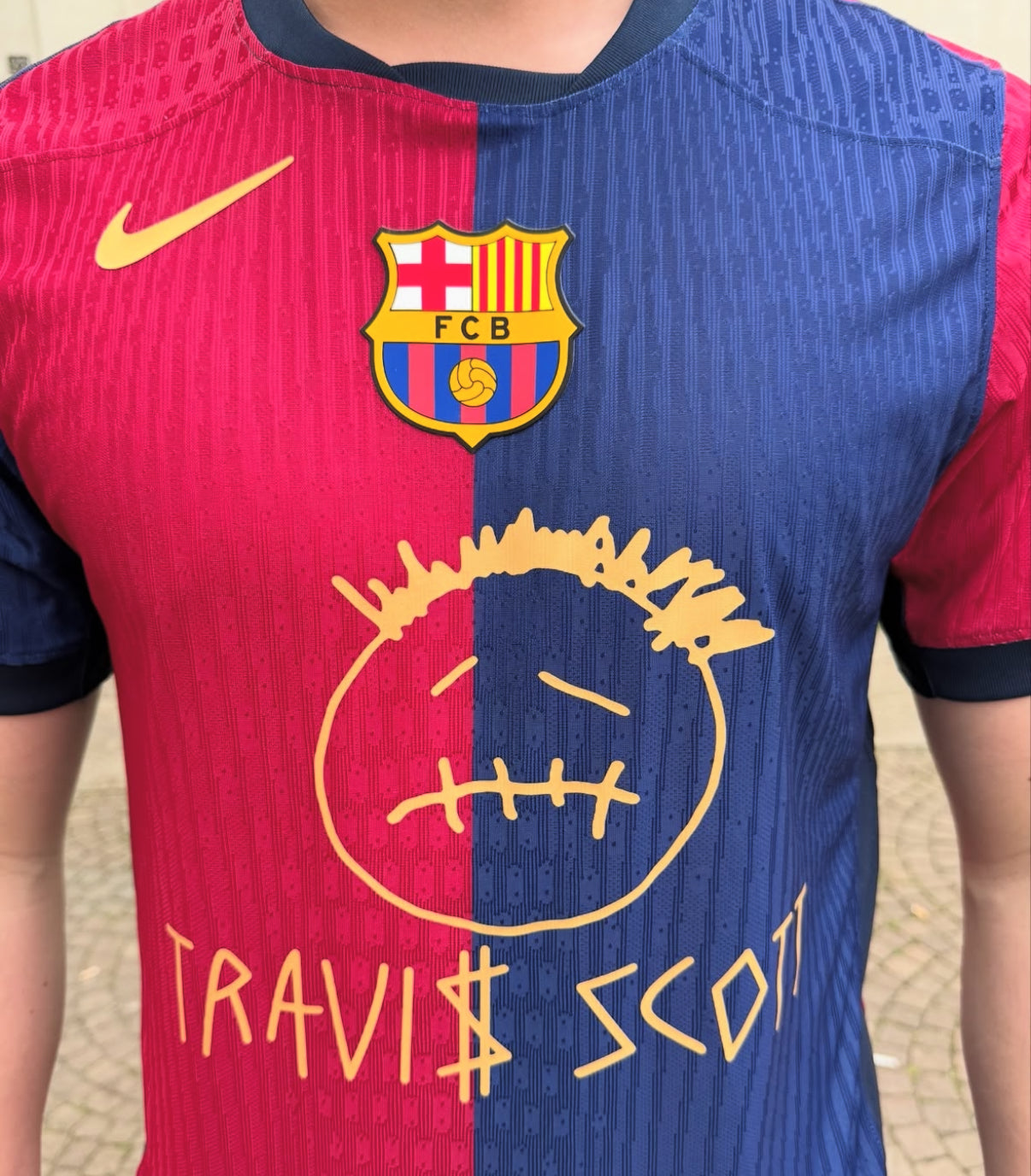 FC Barcelona x Travis Scott Sonderedition Trikot