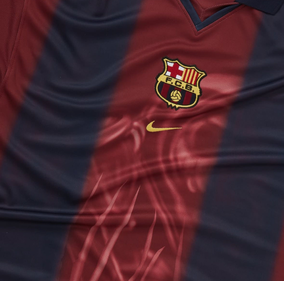 Barcelona x Travis Scott Skelett-Trikot