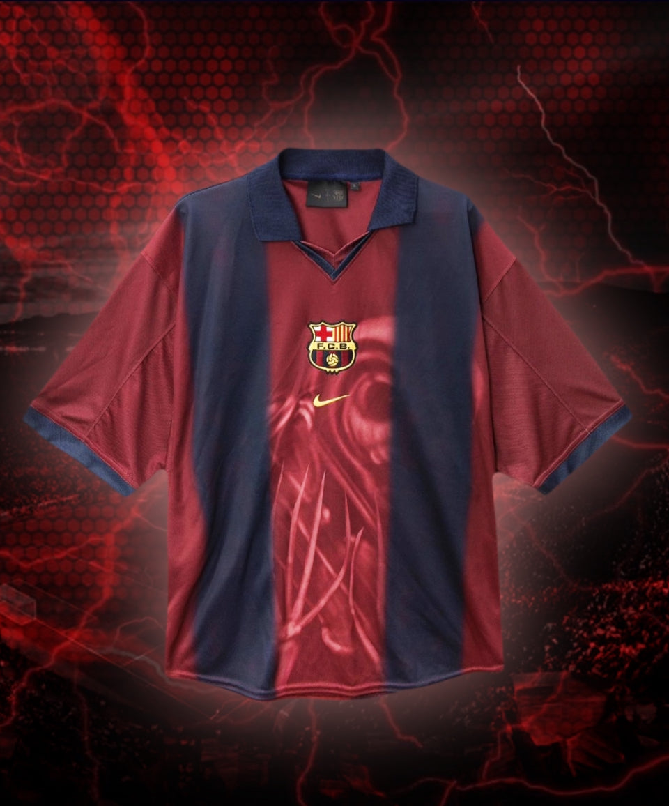 Barcelona x Travis Scott Skelett-Trikot