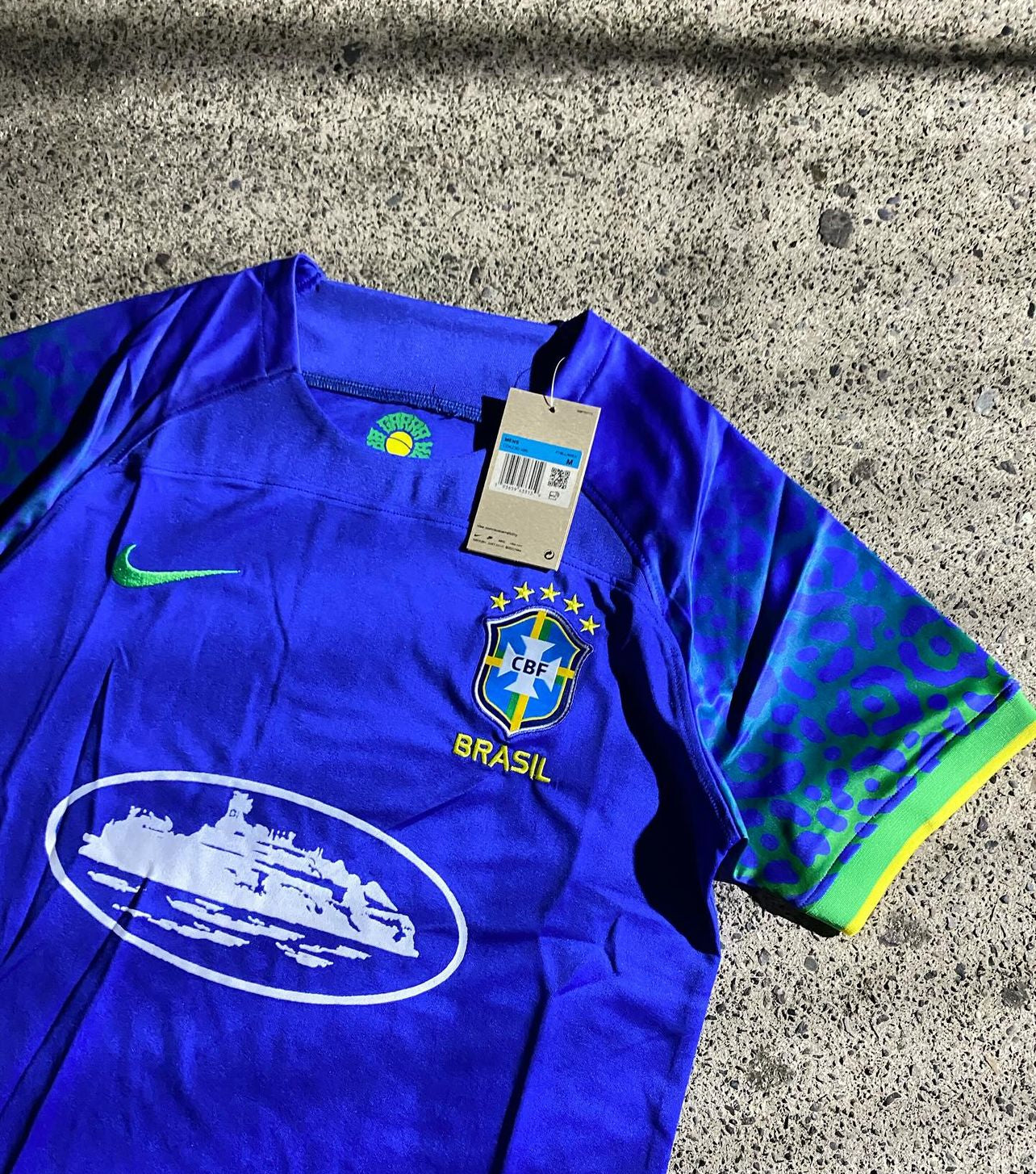Brasilien x Corteiz Limitierte Blaue Edition