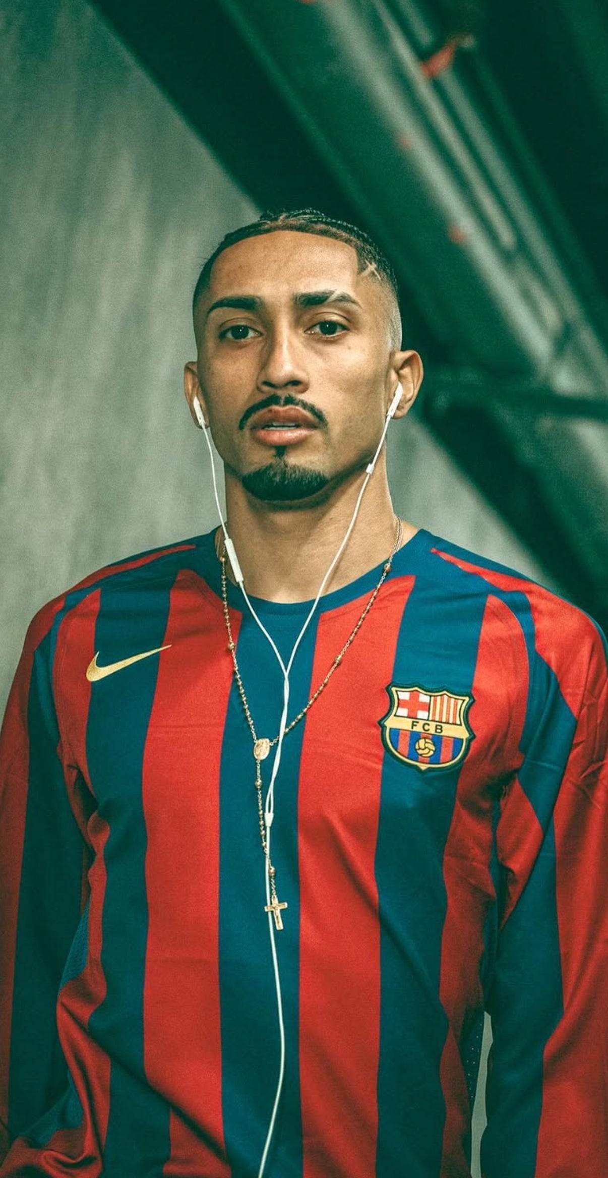 Ronaldinho Retro-Trikot Langarm Barcelona 2005