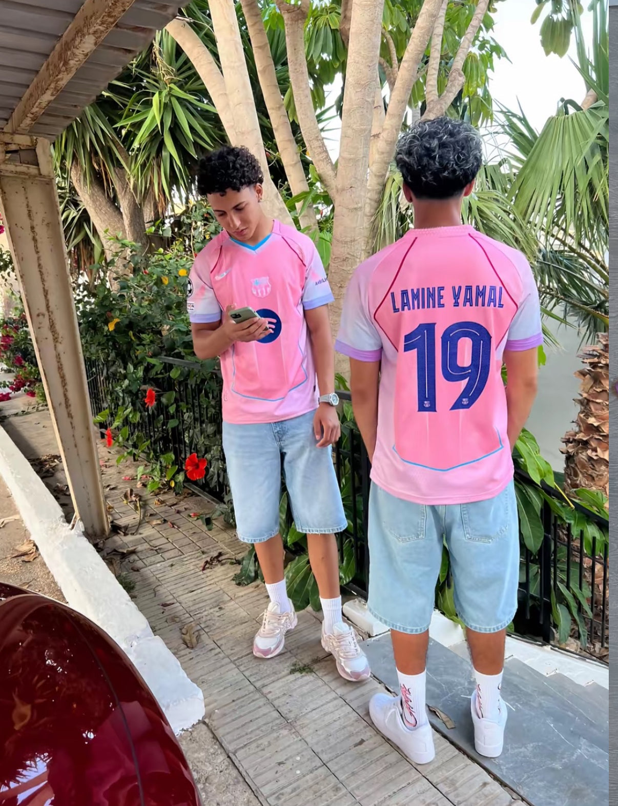 FC Barcelona Pinkes Sondertrikot