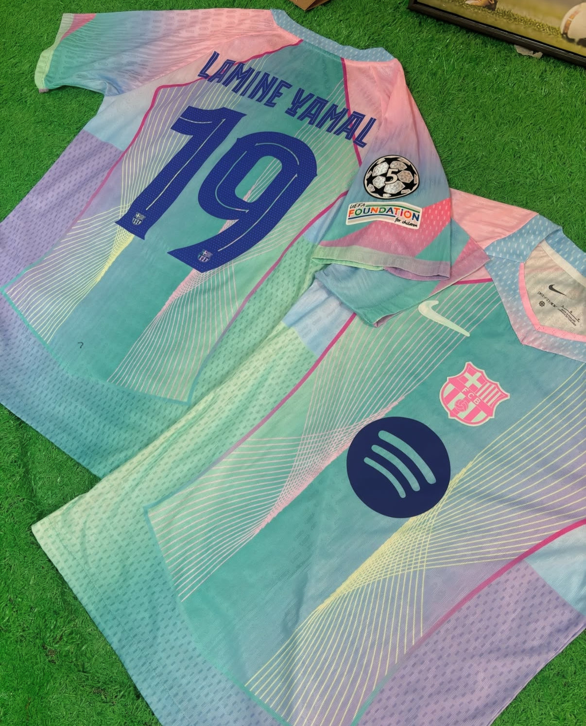 Maglia Edizione Speciale Azzurro Chiaro FC Barcelona