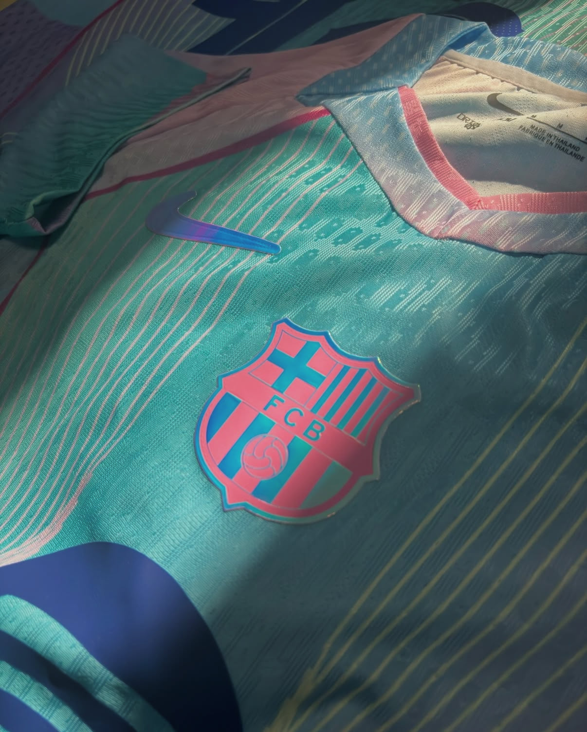 Maglia Edizione Speciale Azzurro Chiaro FC Barcelona