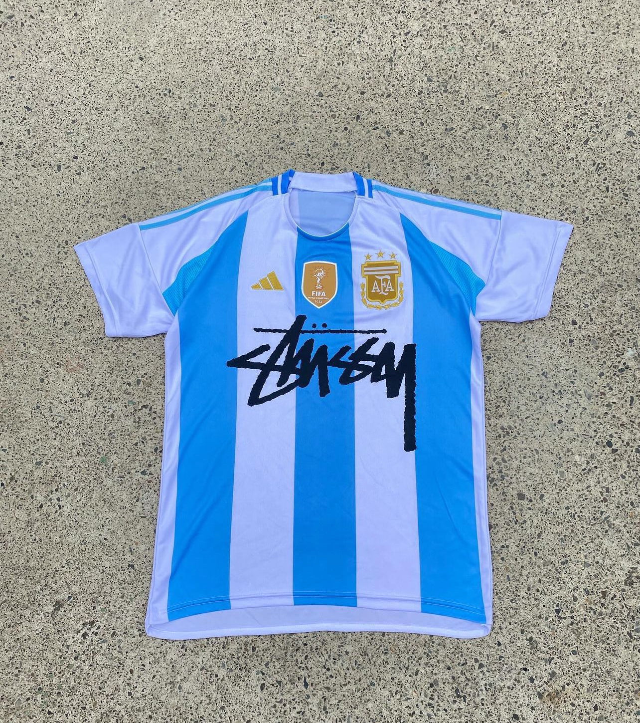 Maglia Argentina x Stussy Edizione speciale