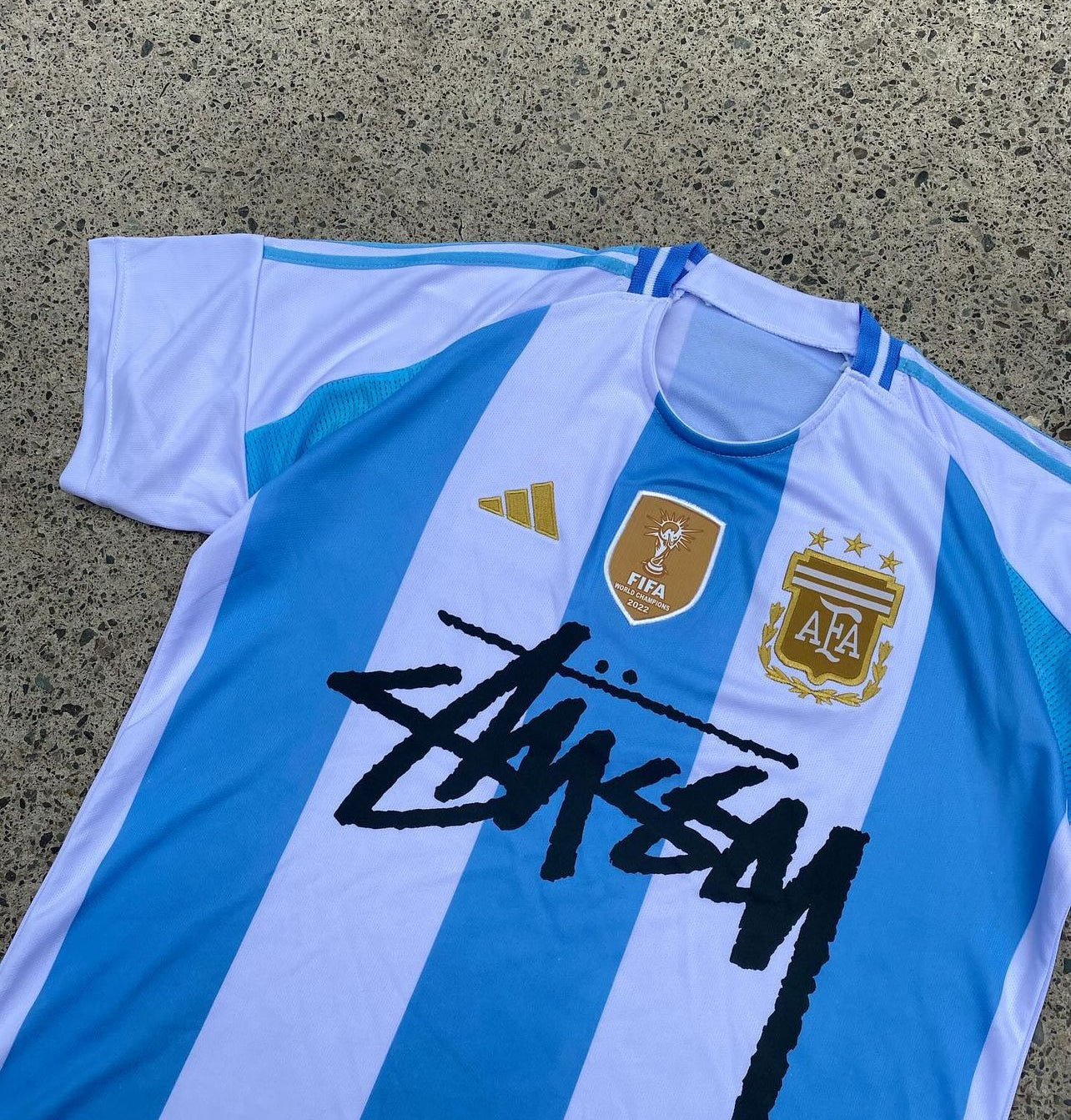 Maglia Argentina x Stussy Edizione speciale